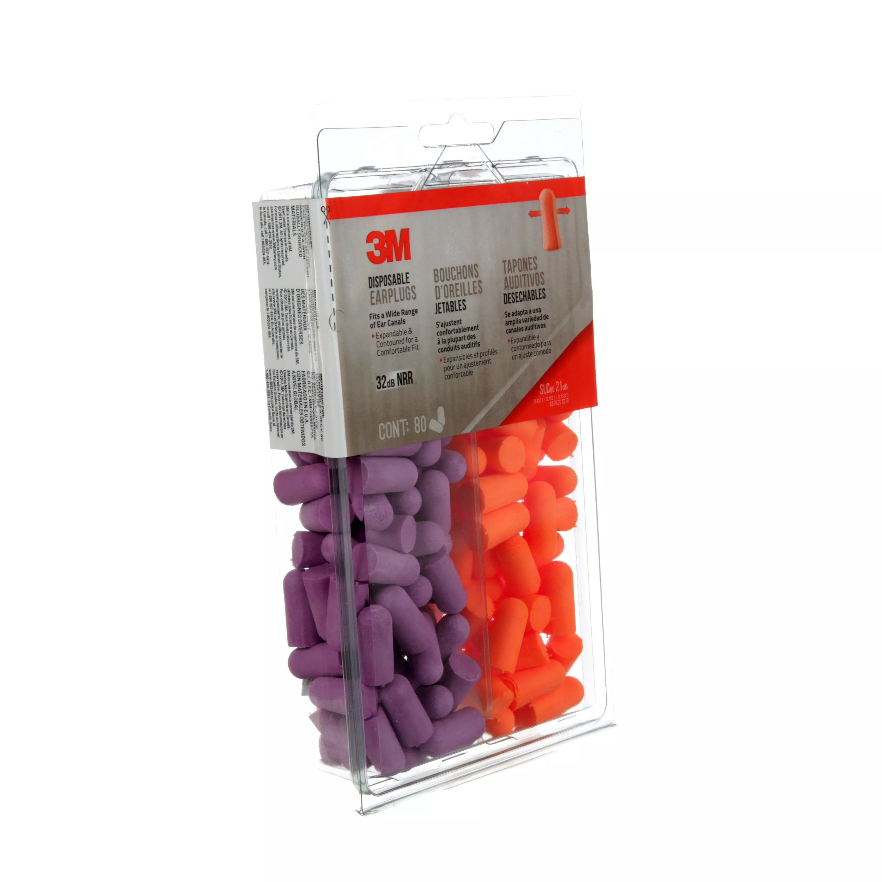 Product Number 92059H80-DC | 3M™ Disposable Earplugs