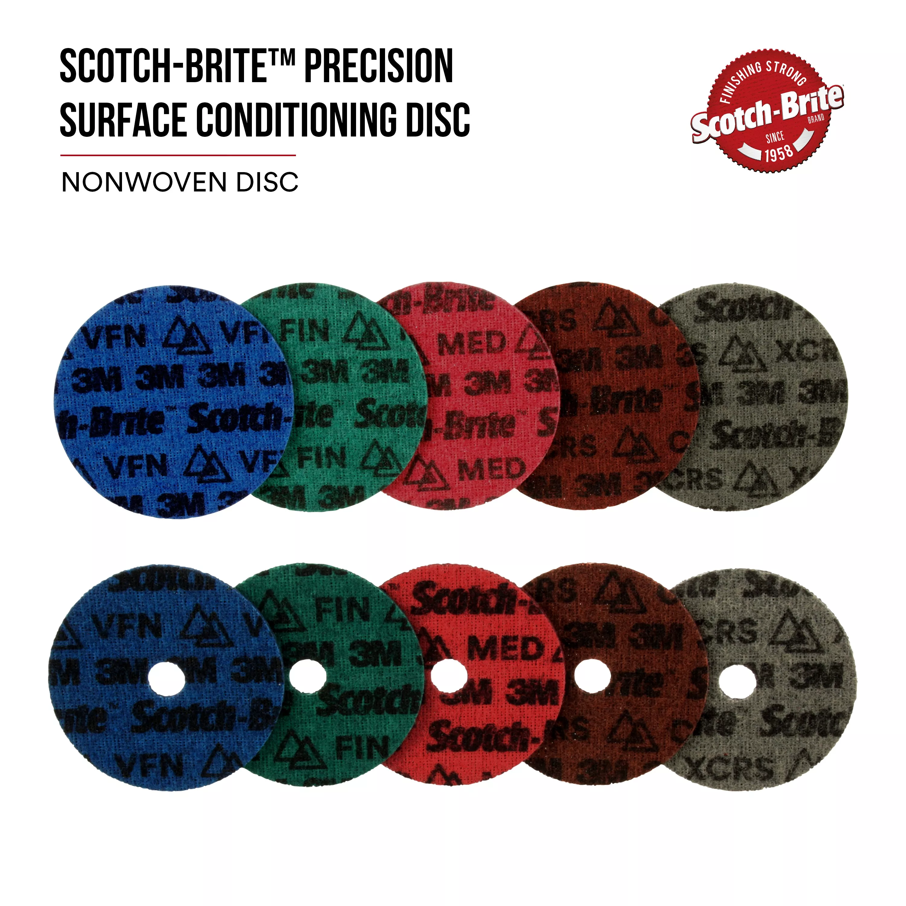 SKU 7100263649 | Scotch-Brite™ Precision Surface Conditioning Disc