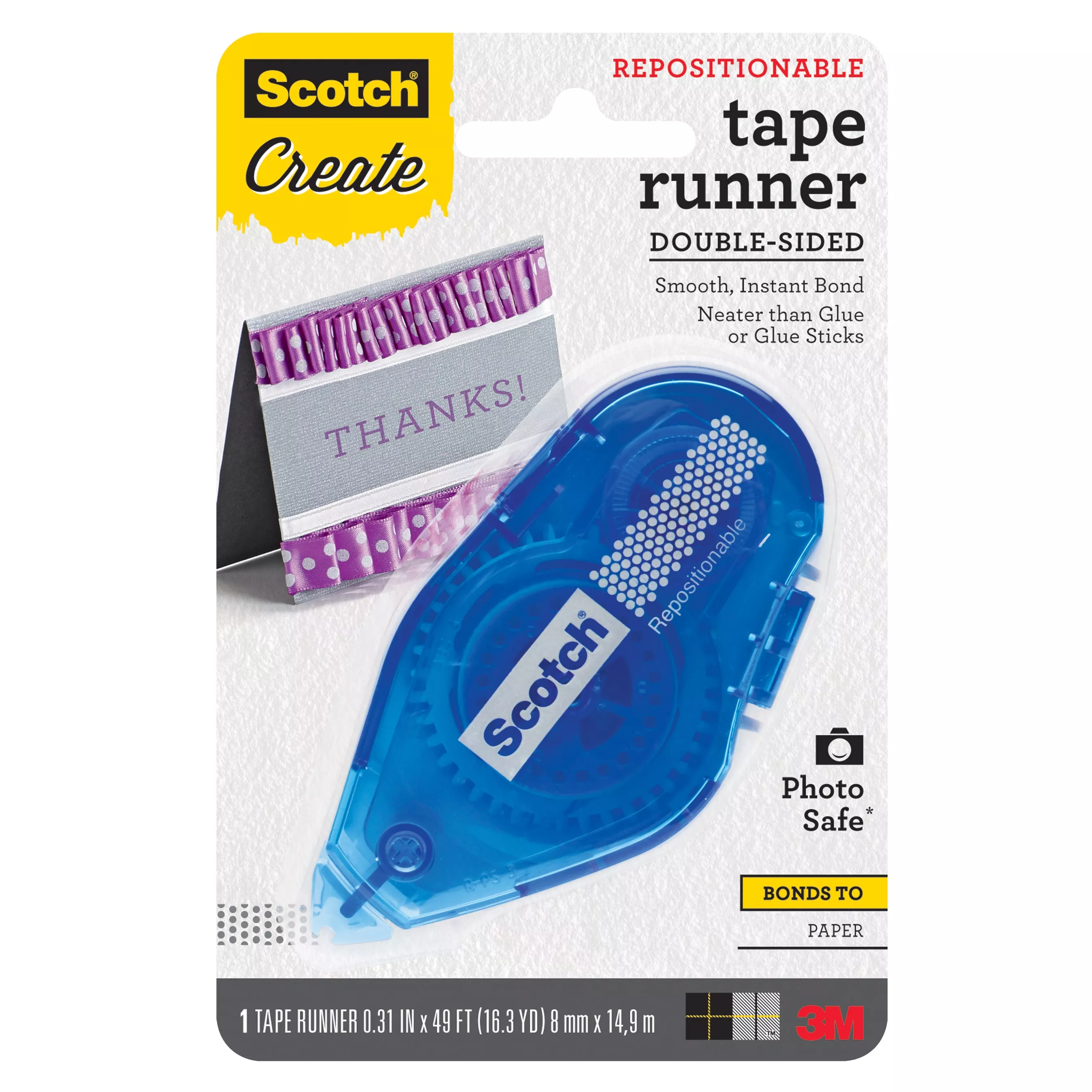 SKU 7100275320 | Scotch® Tape Runner Repositionable 055-RPS-CFT