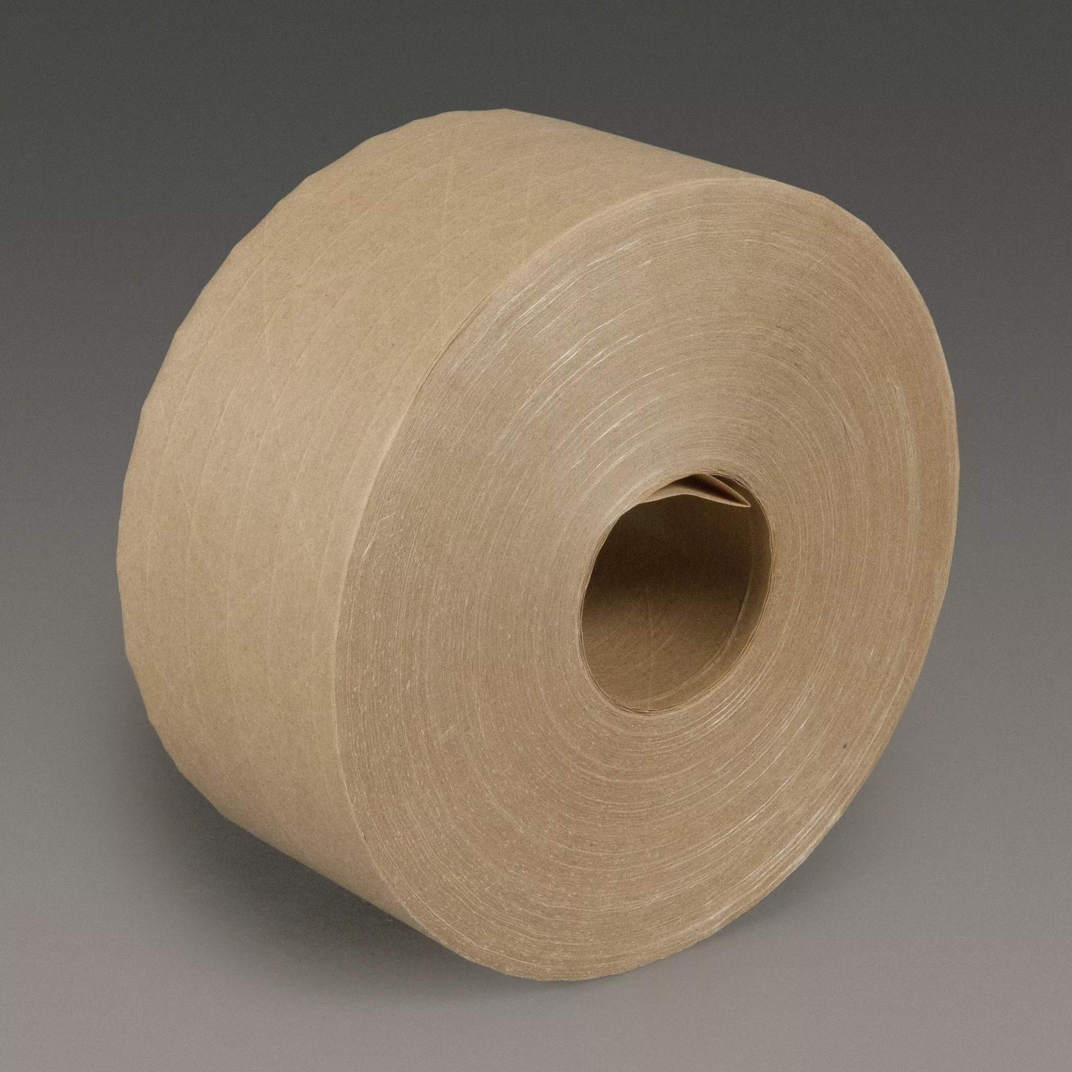 3M™ Water Activated Paper Tape 6145, Natural, Light Duty Reinforced, 72
mm x 450 ft, 10/Case