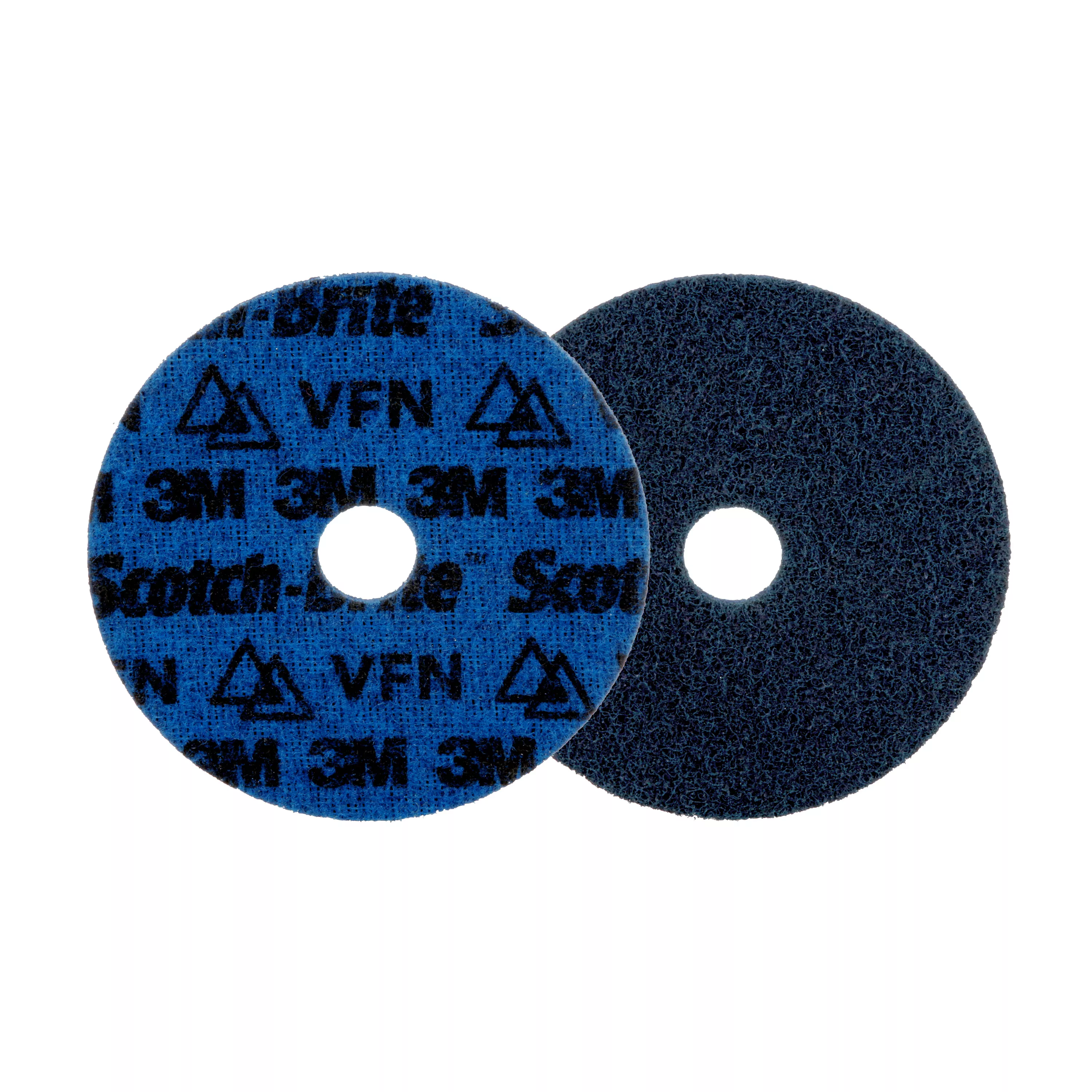 Scotch-Brite™ Precision Surface Conditioning Disc, PN-DH, Very Fine, 5 in x 7/8 in, 50 ea/Case