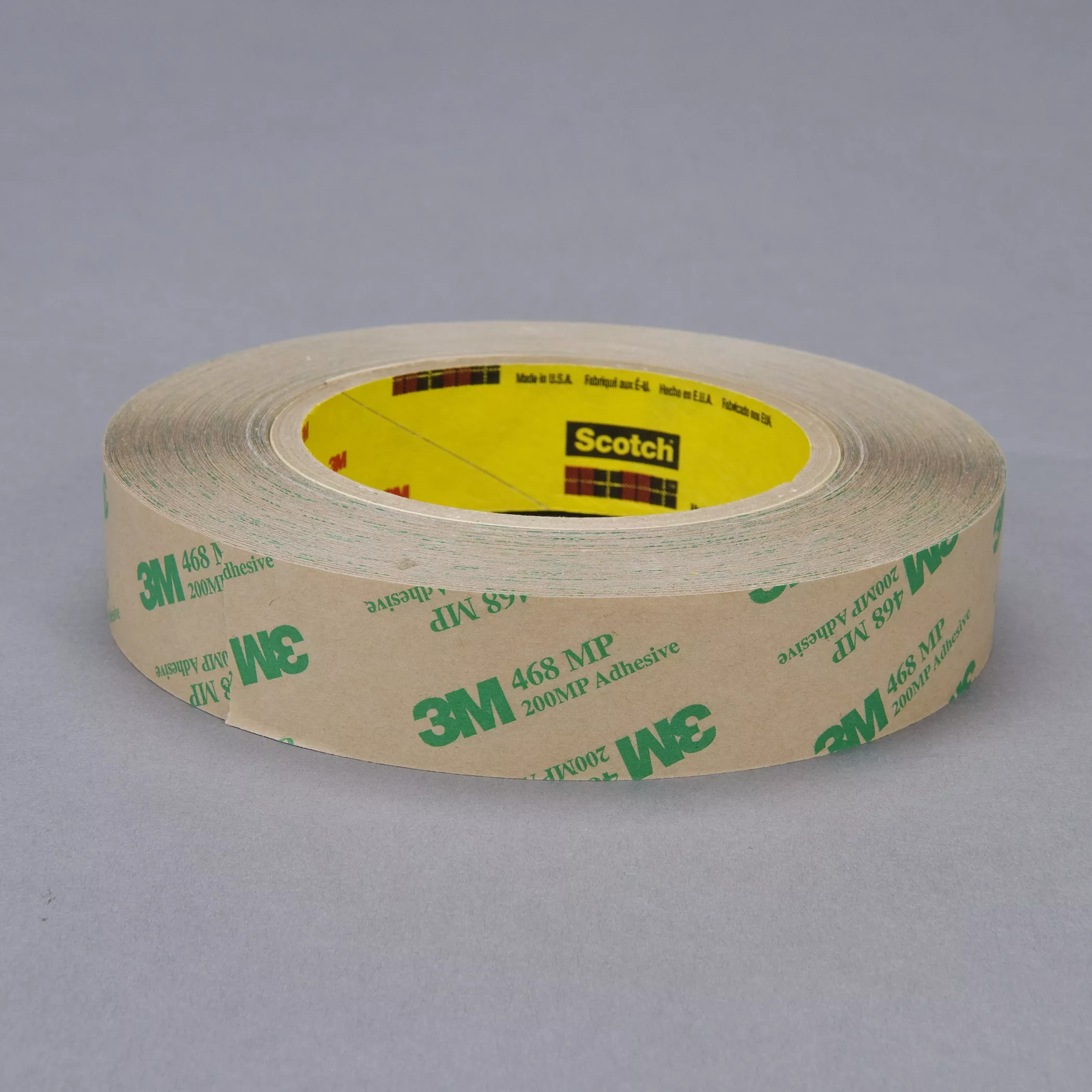 3M™ Adhesive Transfer Tape 468MP, Clear, 6 in x 60 yd, 5 mil, 8
Roll/Case