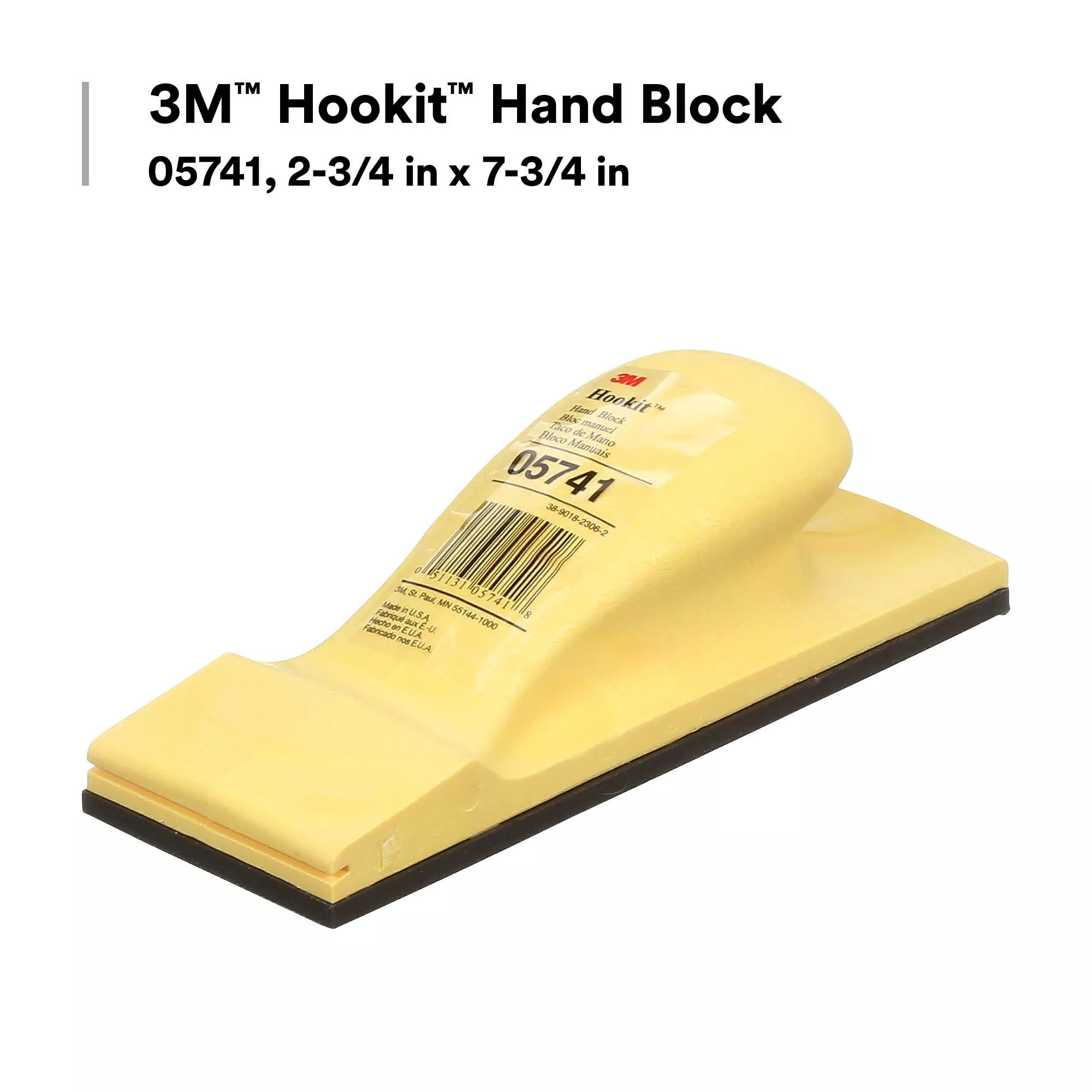 SKU 7000045716 | 3M™ Hookit™ Hand Block