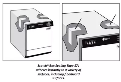 UPC 00021200828843 | Scotch® Box Sealing Tape 371