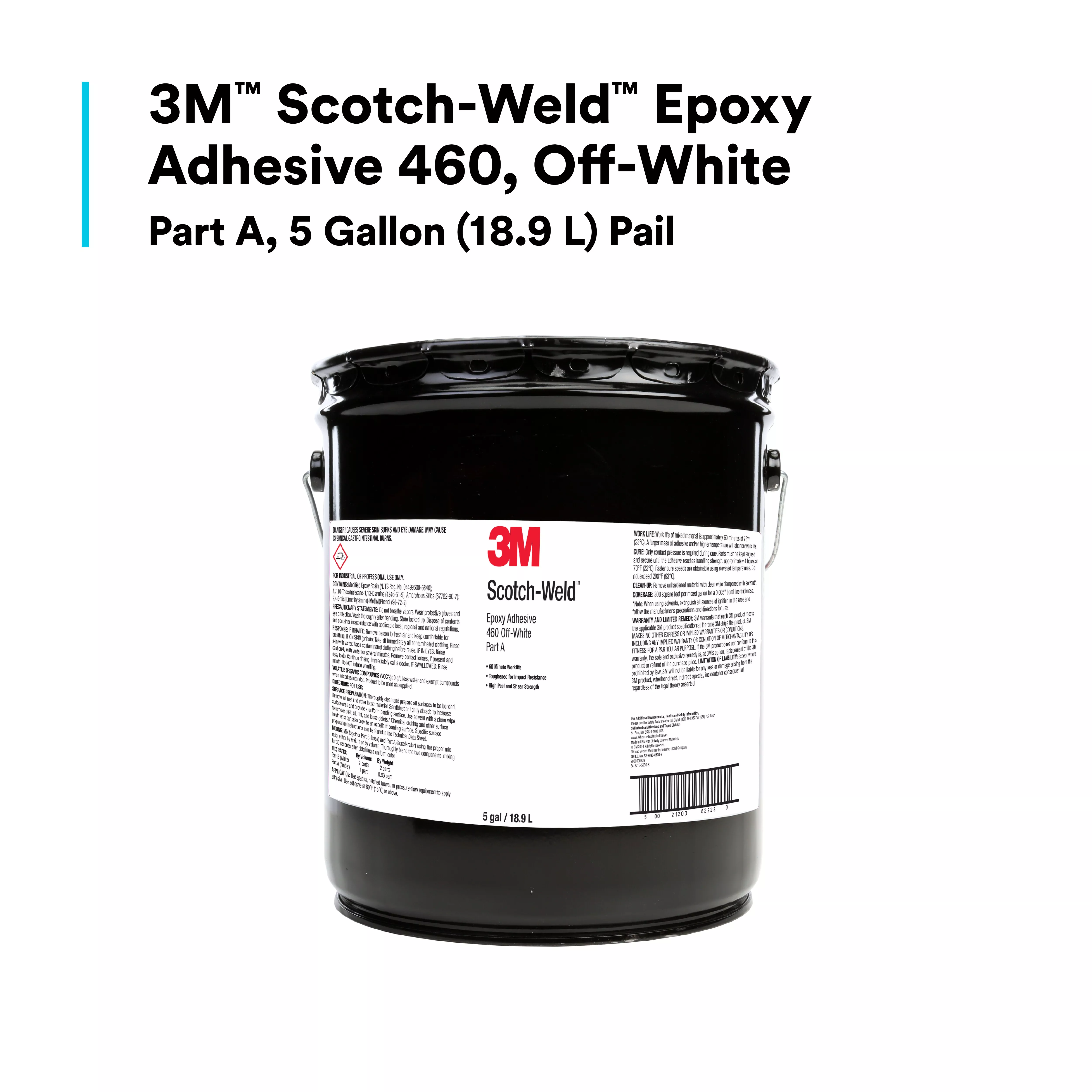 SKU 7000000876 | 3M™ Scotch-Weld™ Epoxy Adhesive 460