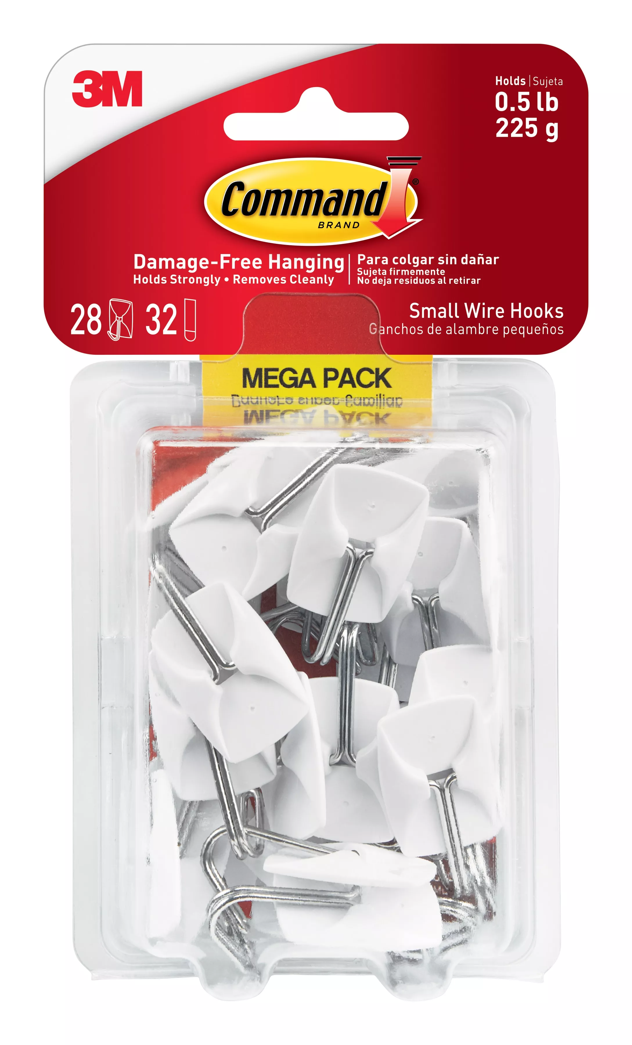 Command™ Small Wire Hooks Mega Pack 17067-MPES