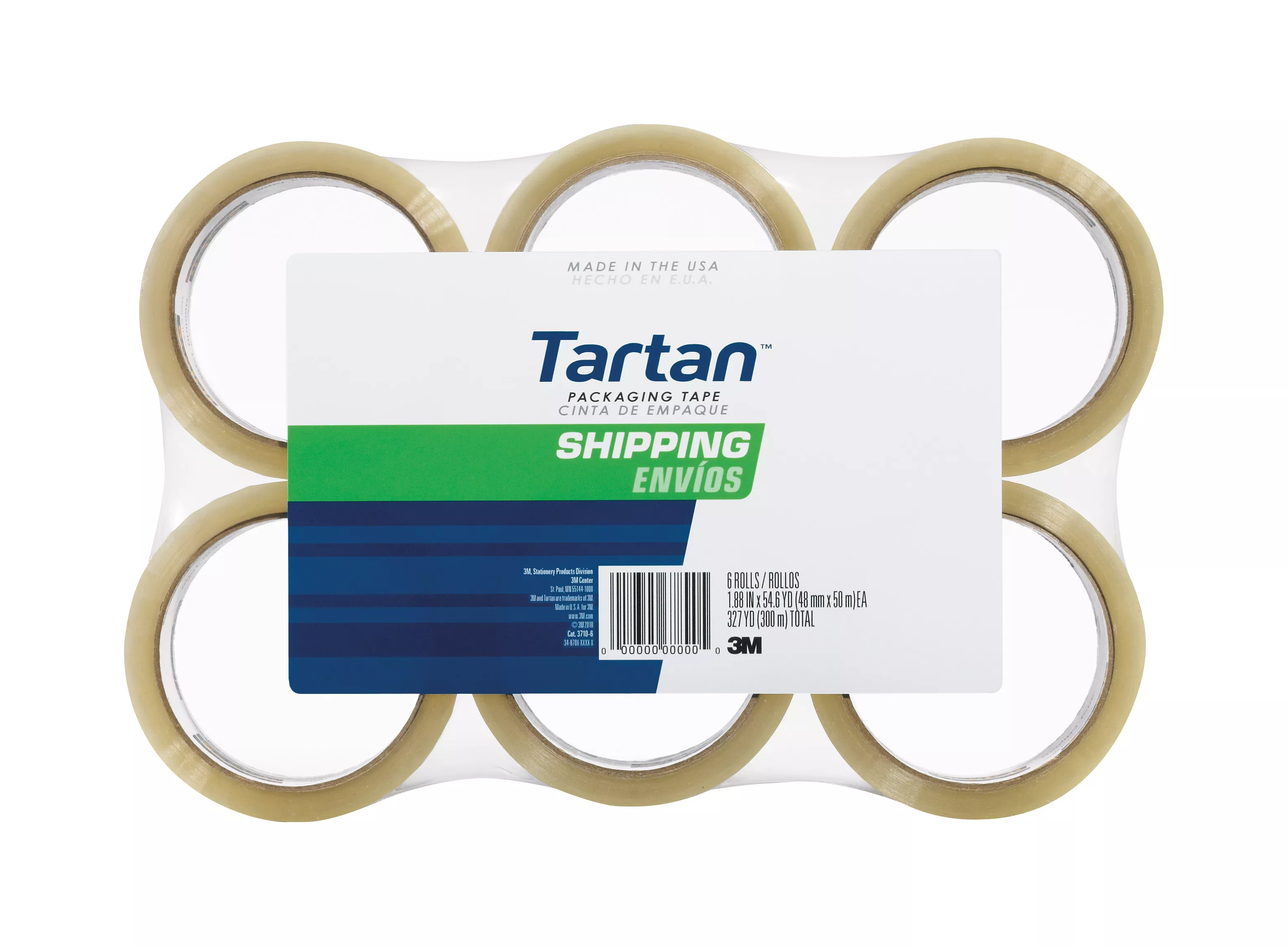 UPC 00051141922287 | Tartan™ Shipping Packaging Tape 3710-6