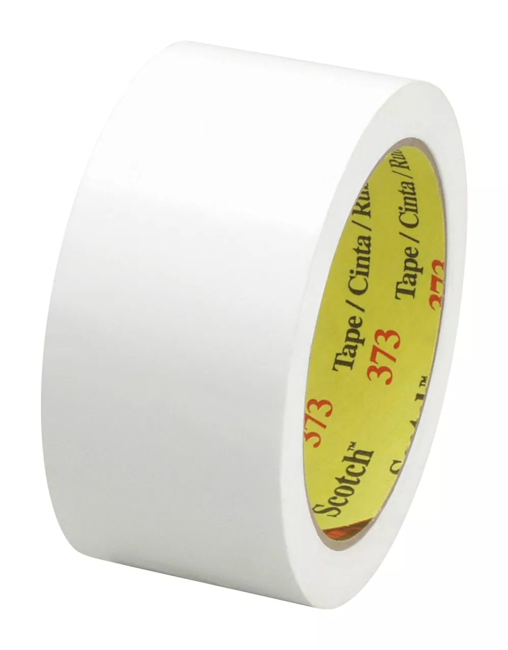 Scotch® Box Sealing Tape 373, White, 288 mm x 914 m, 1/Case