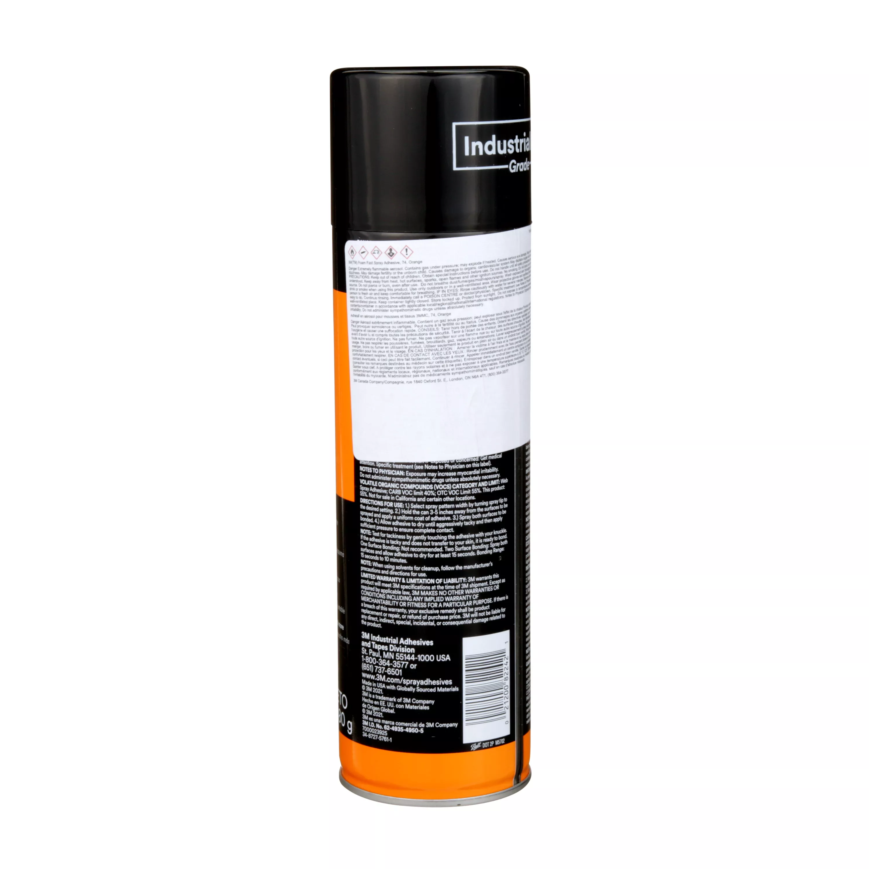 SKU 7000023925 | 3M™ Foam Fast Spray Adhesive 74