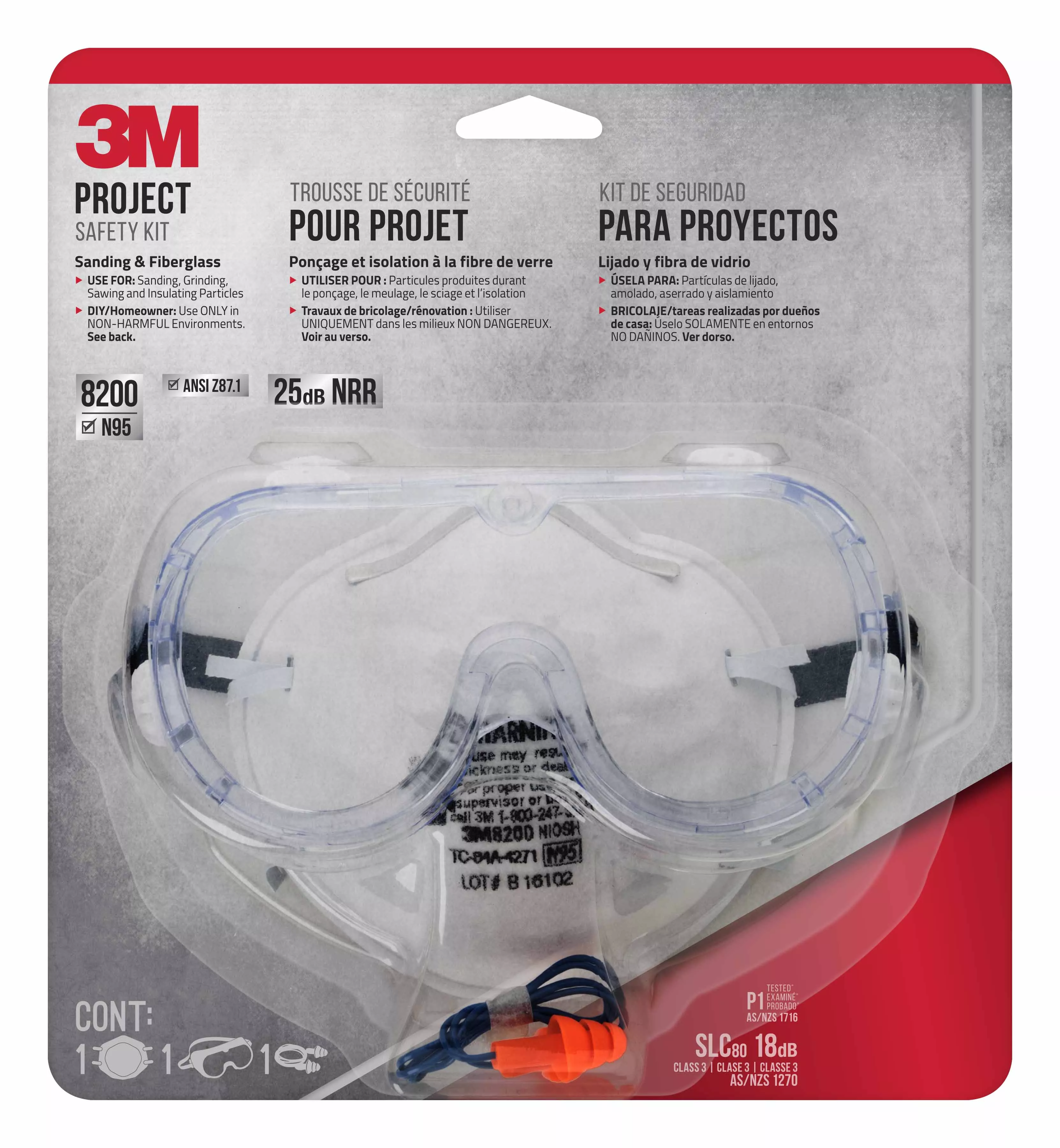 3M™ Project Safety Kit, Project H1-DC, 6/case