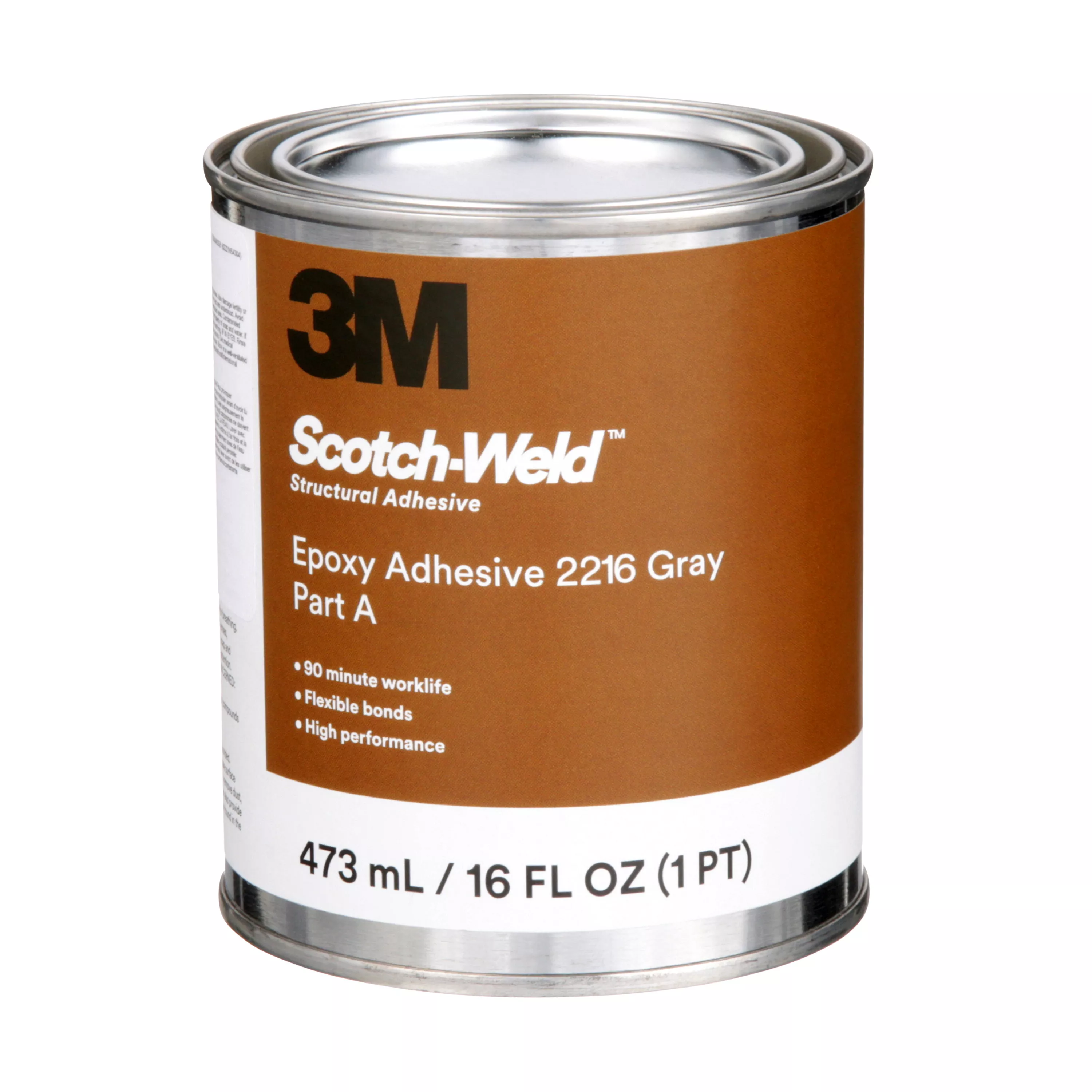 3M™ Scotch-Weld™ Epoxy Adhesive 2216, Gray, Part B/A, 1.66 Pint, 6 Kit/Case