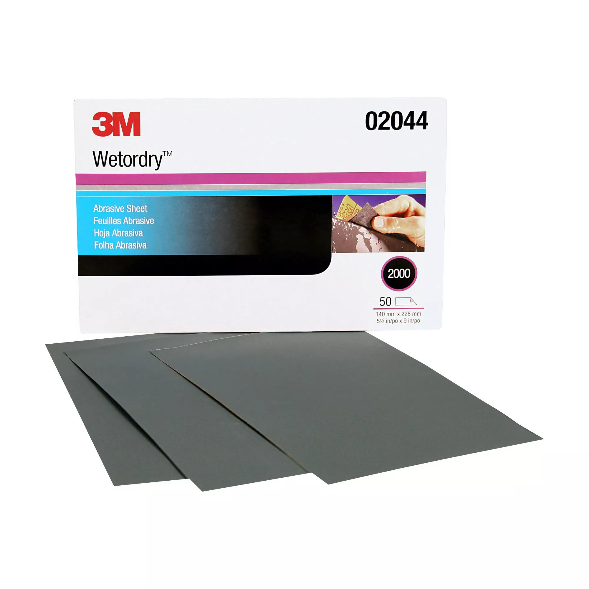 SKU 7000028328 | 3M™ Wetordry™ Abrasive Sheet 401Q