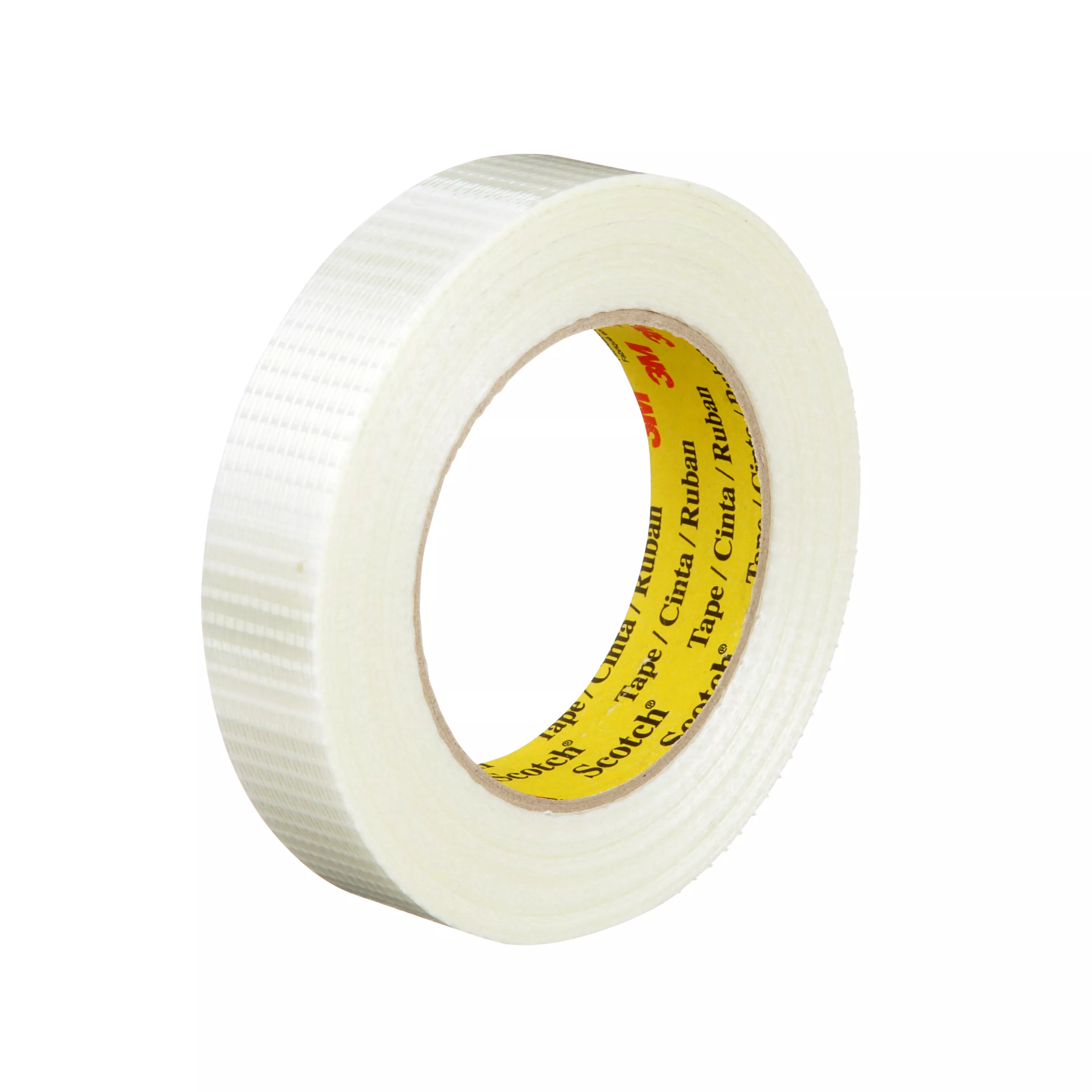 Scotch® Bi-Directional Filament Tape 8959, Clear, 19 mm x 50 m, 5.7 mil,
48 Roll/Case