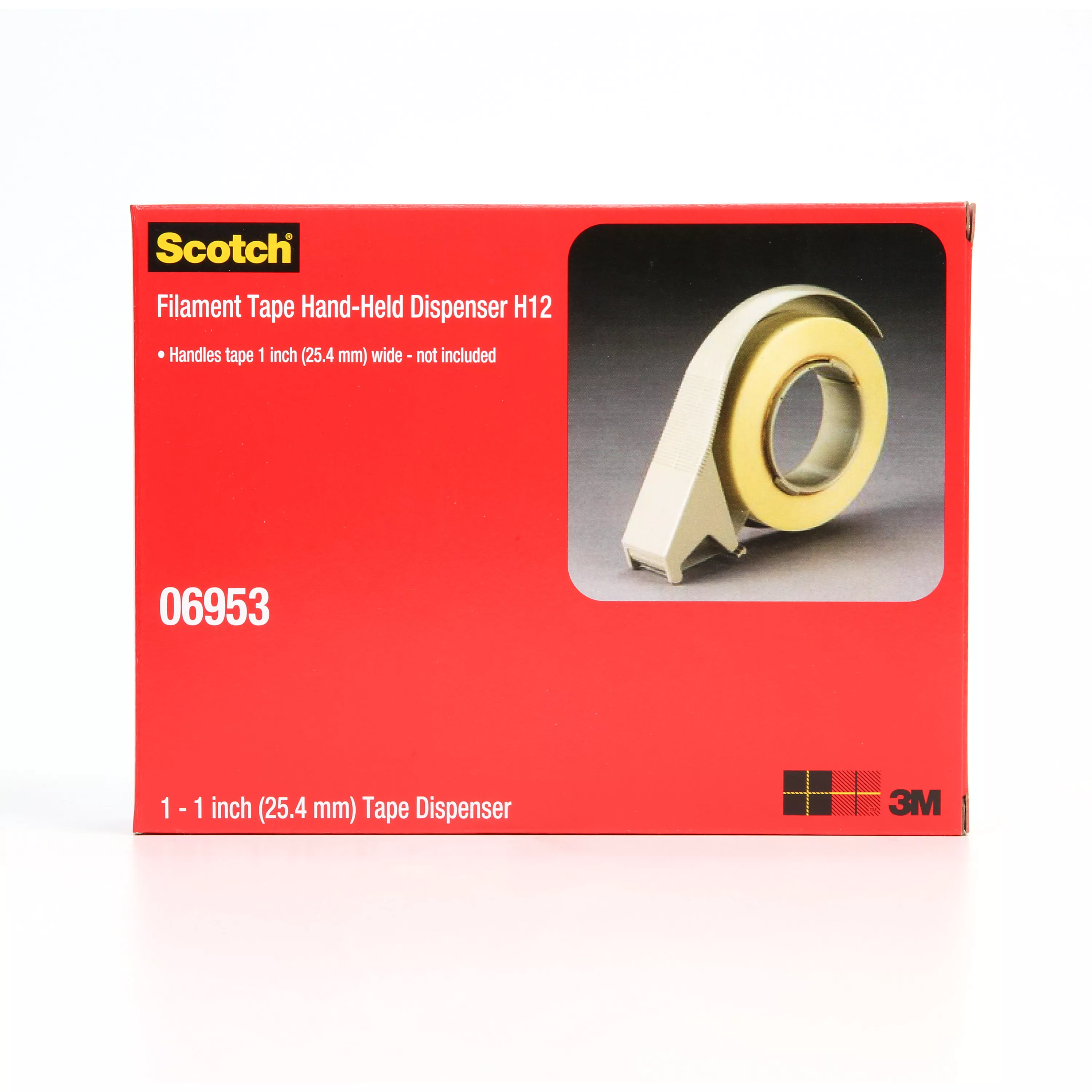 UPC 00021200069536 | Scotch® Filament Tape Hand Dispenser H12