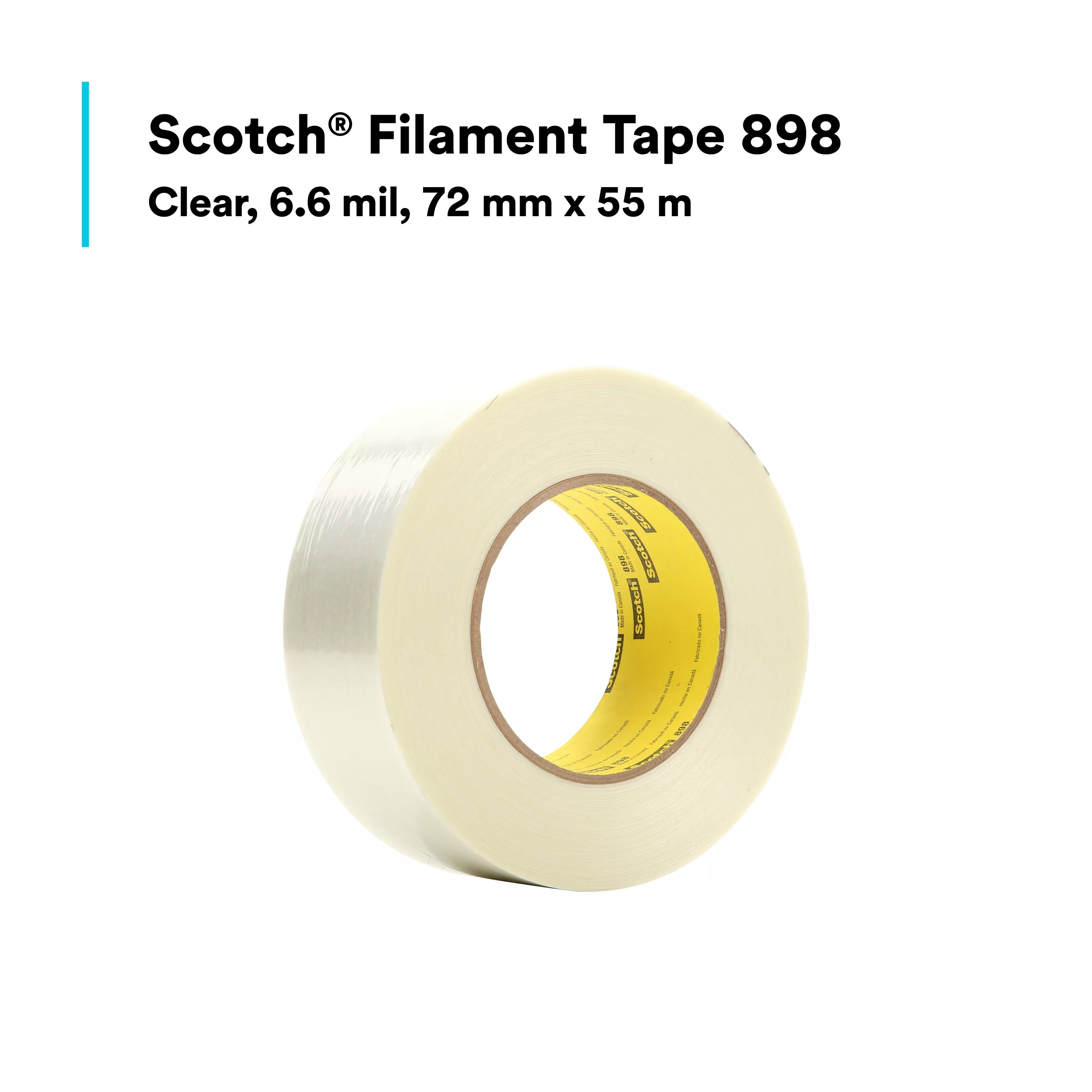SKU 7000123795 | Scotch® Filament Tape 898