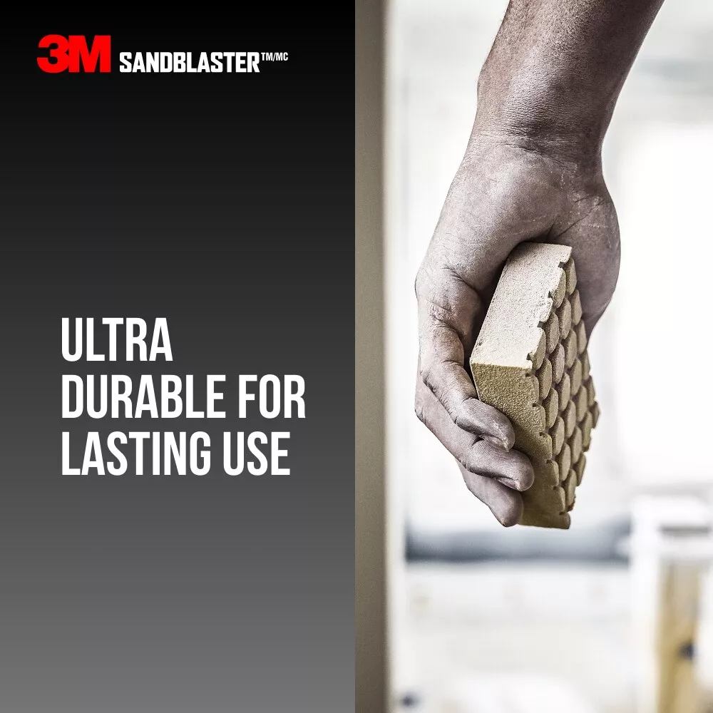 SKU 7010376634 | 3M™ SandBlaster™ DUST CHANNELING Sanding Sponge