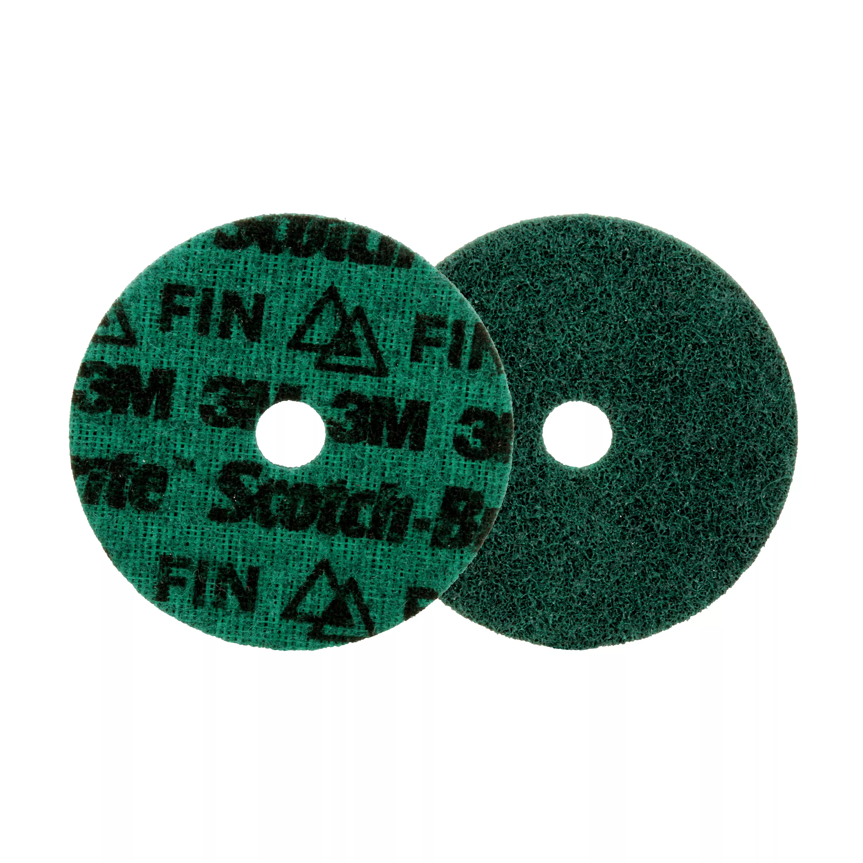 Scotch-Brite™ Precision Surface Conditioning Disc, PN-DH, Fine, 4 in x 5/8 in, 100 ea/Case