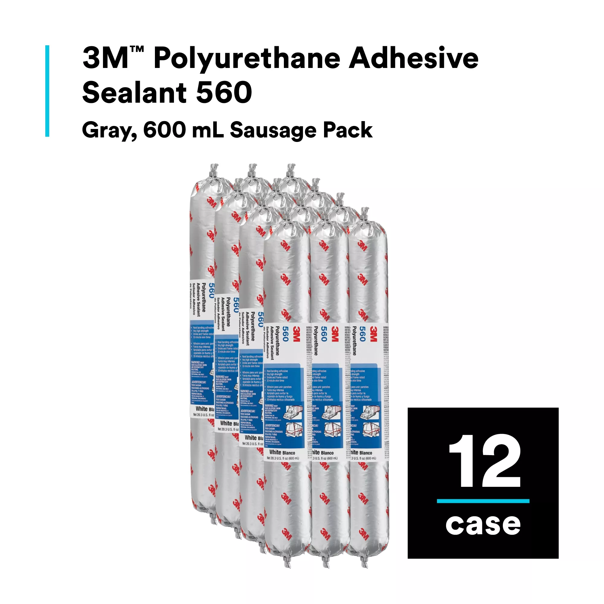 SKU 7100198015 | 3M™ Polyurethane Adhesive Sealant 560