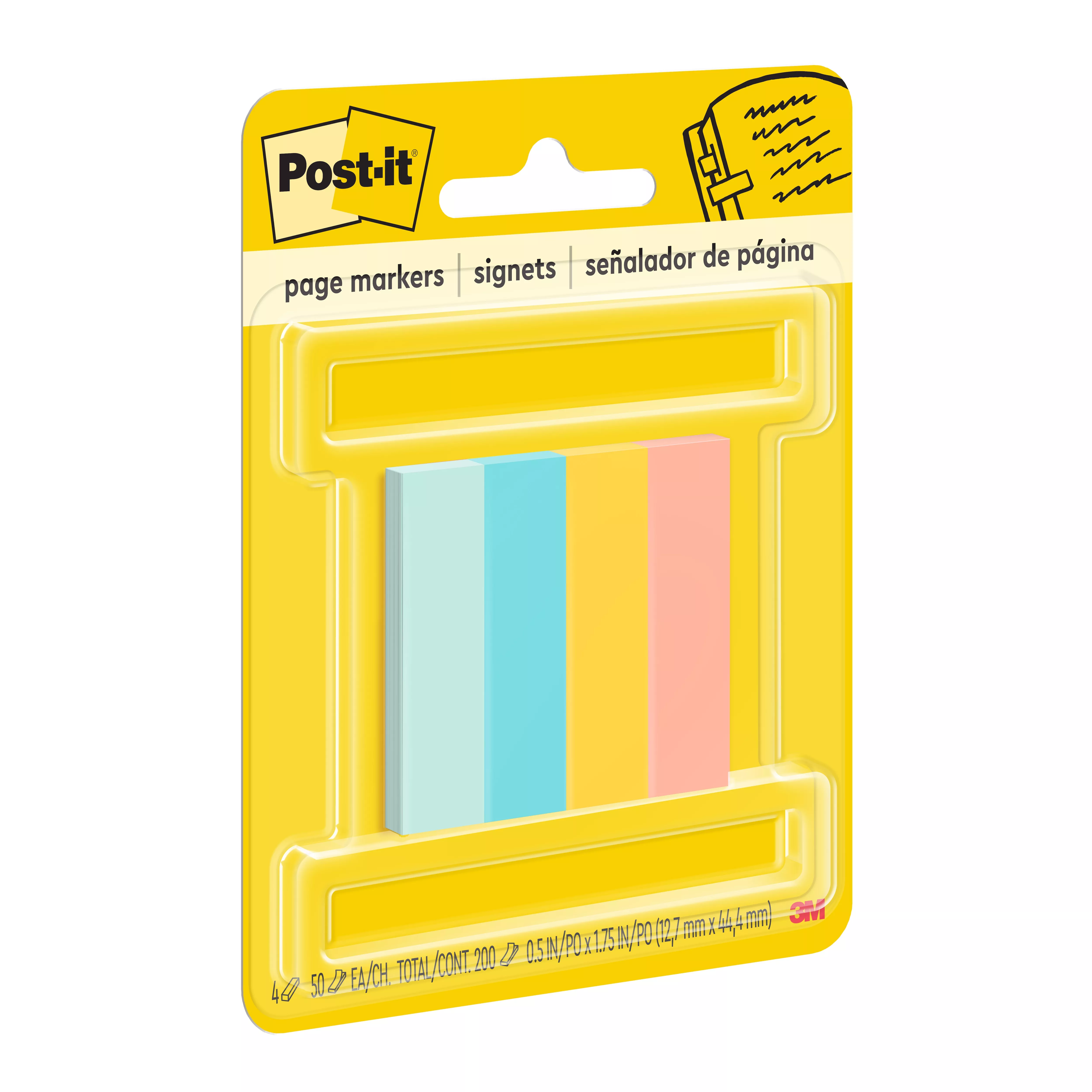 Product Number 670-4-D | Post-it® Page Marker 670-4-D