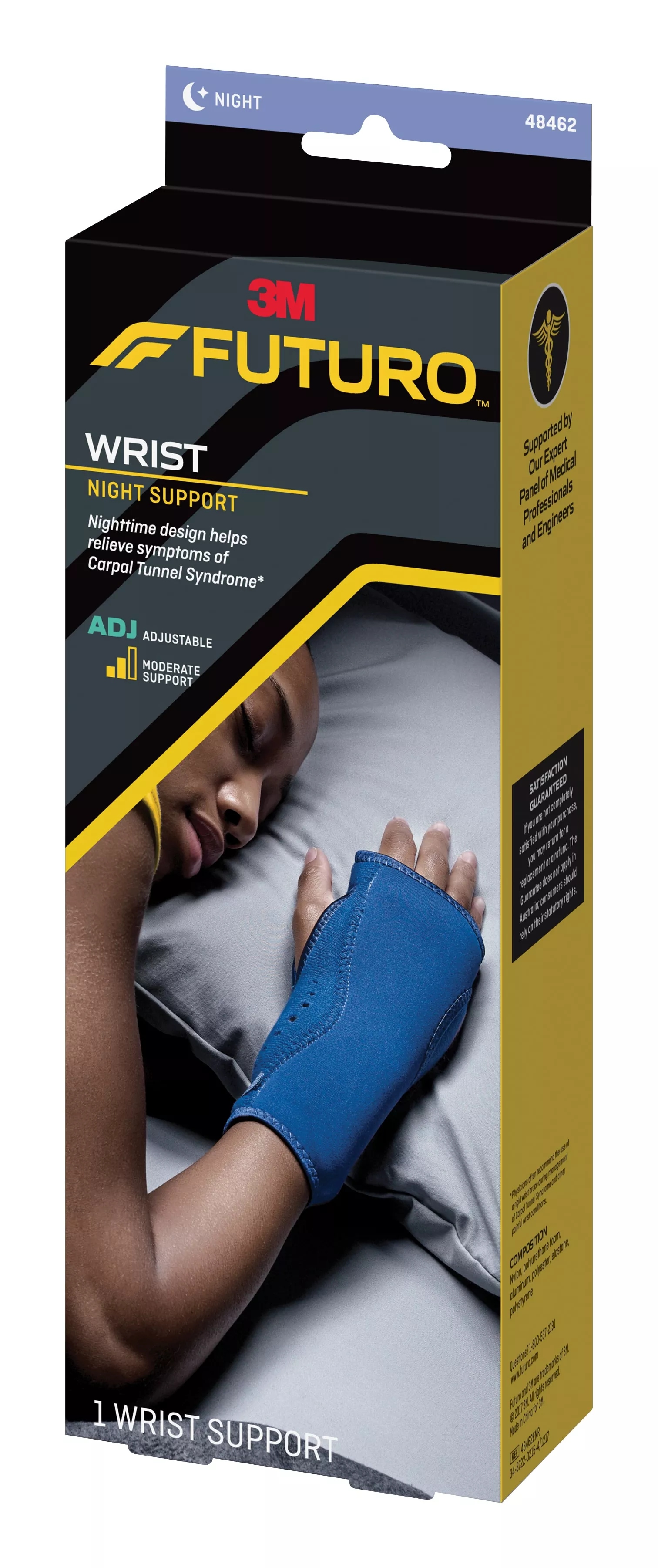 Product Number 48462ENR | FUTURO™ Night Wrist Support