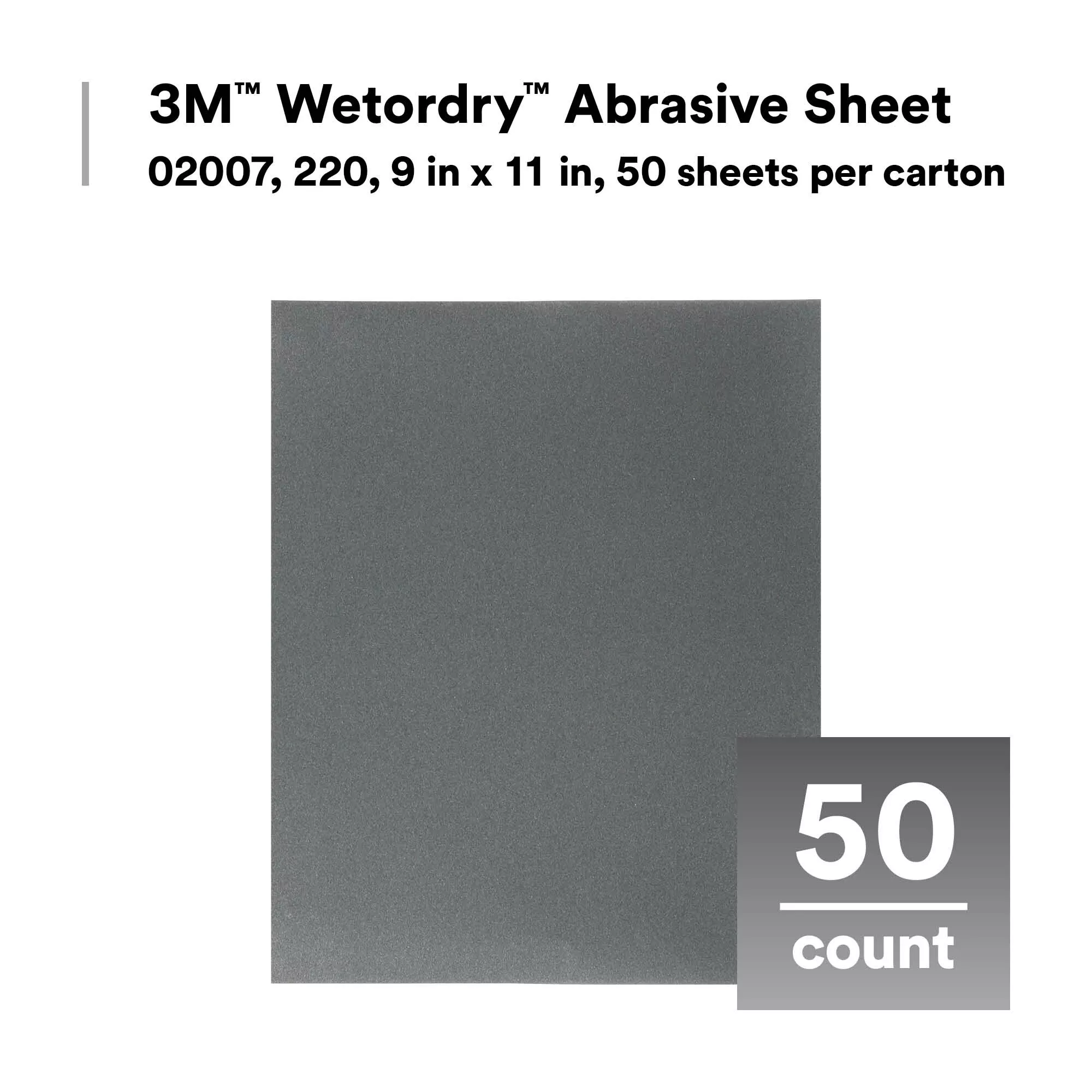 SKU 7000148224 | 3M™ Wetordry™ Abrasive Sheet 413Q