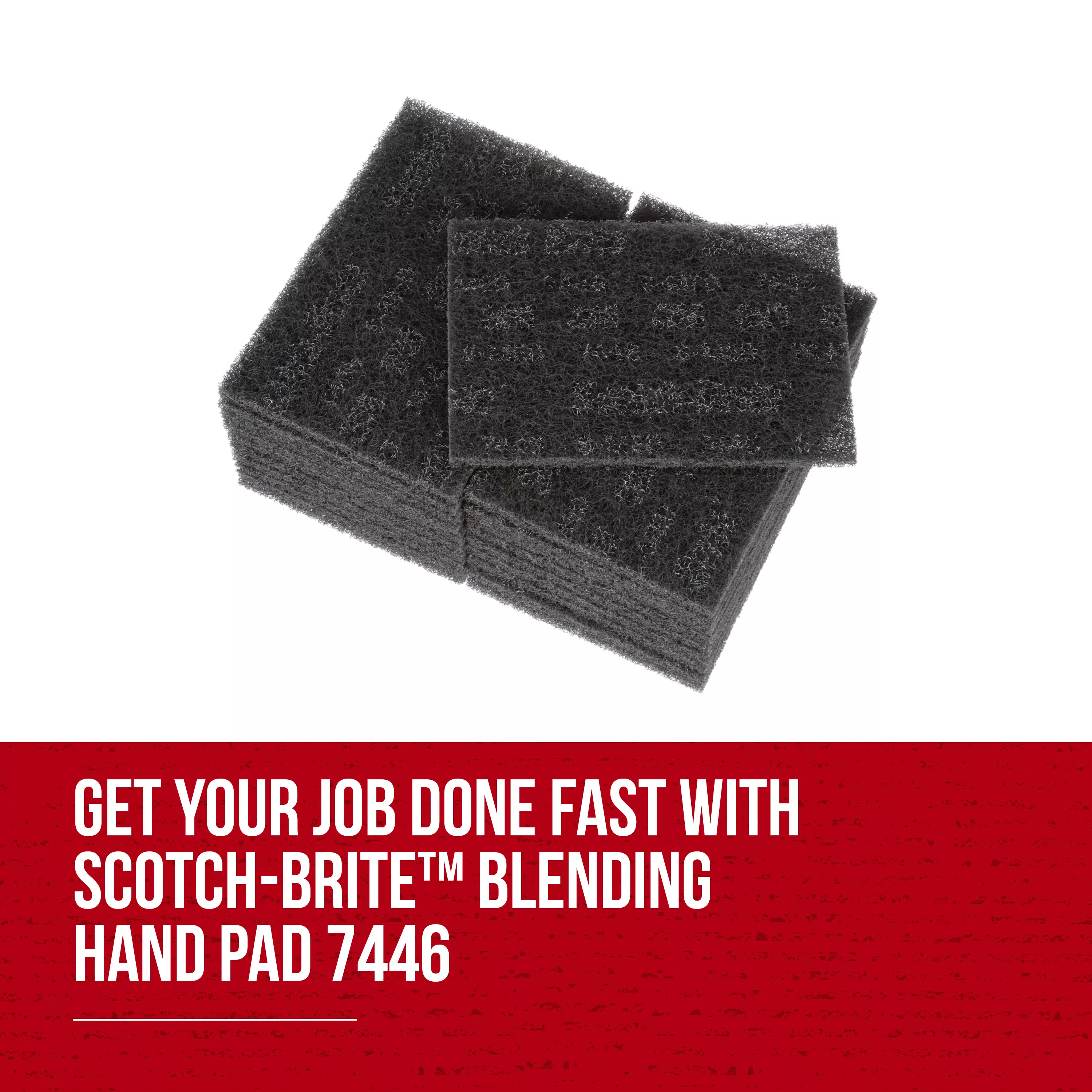 SKU 7100242365 | Scotch-Brite™ Blending Hand Pad 7446