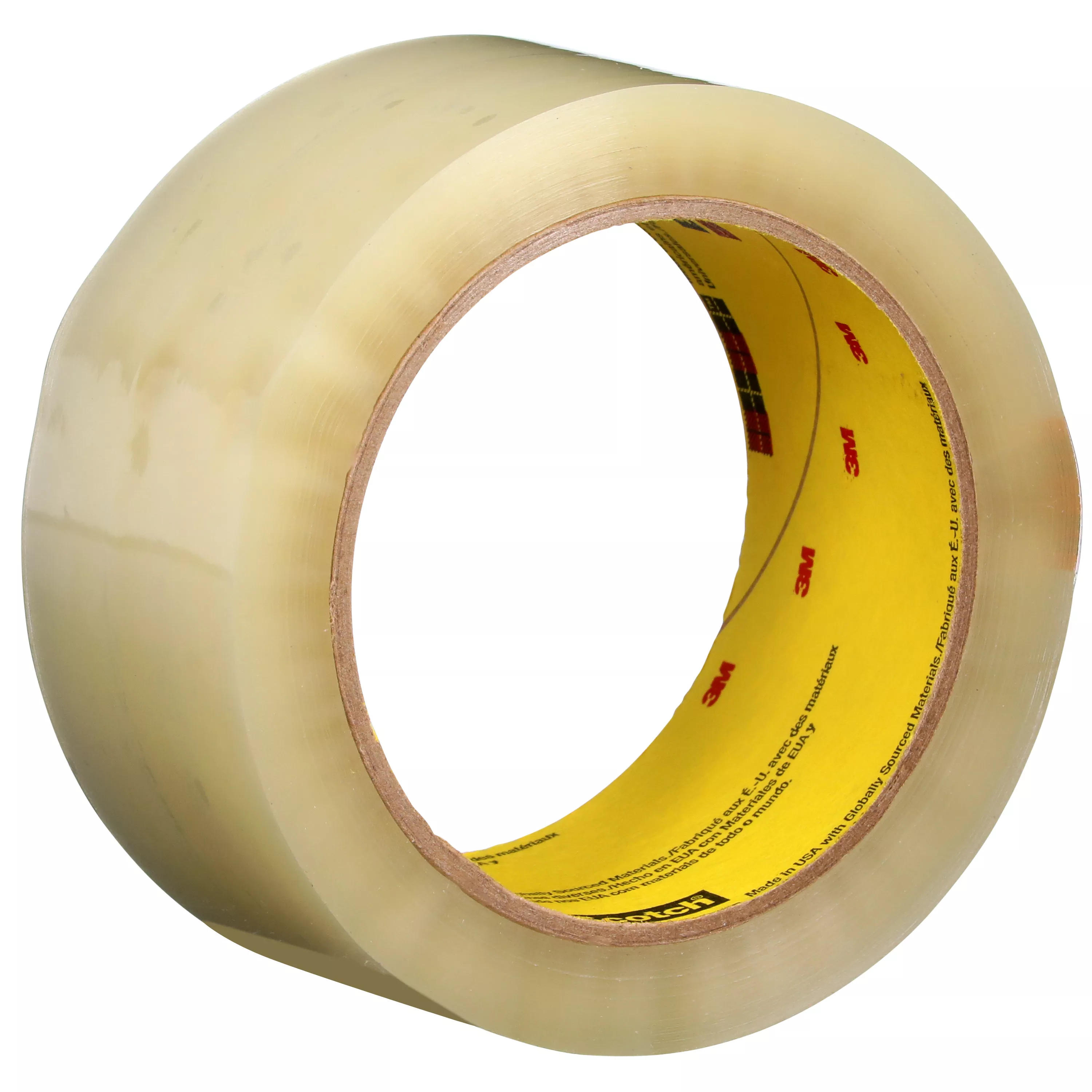 Scotch® High Tack Box Sealing Tape 373+, Clear, 48 mm x 50 m, 36 Rolls/Case