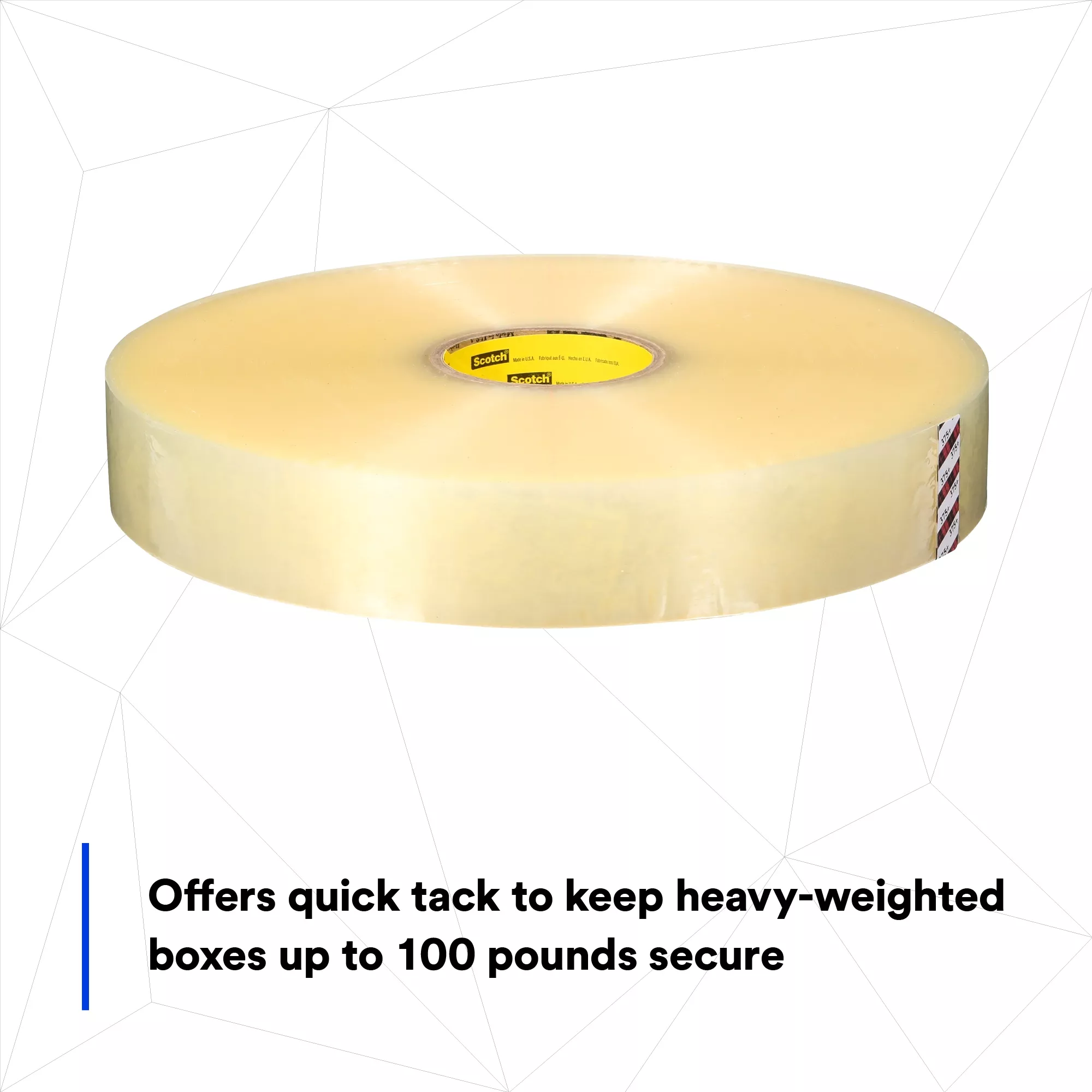 SKU 7100215511 | Scotch® High Tack Box Sealing Tape 375+
