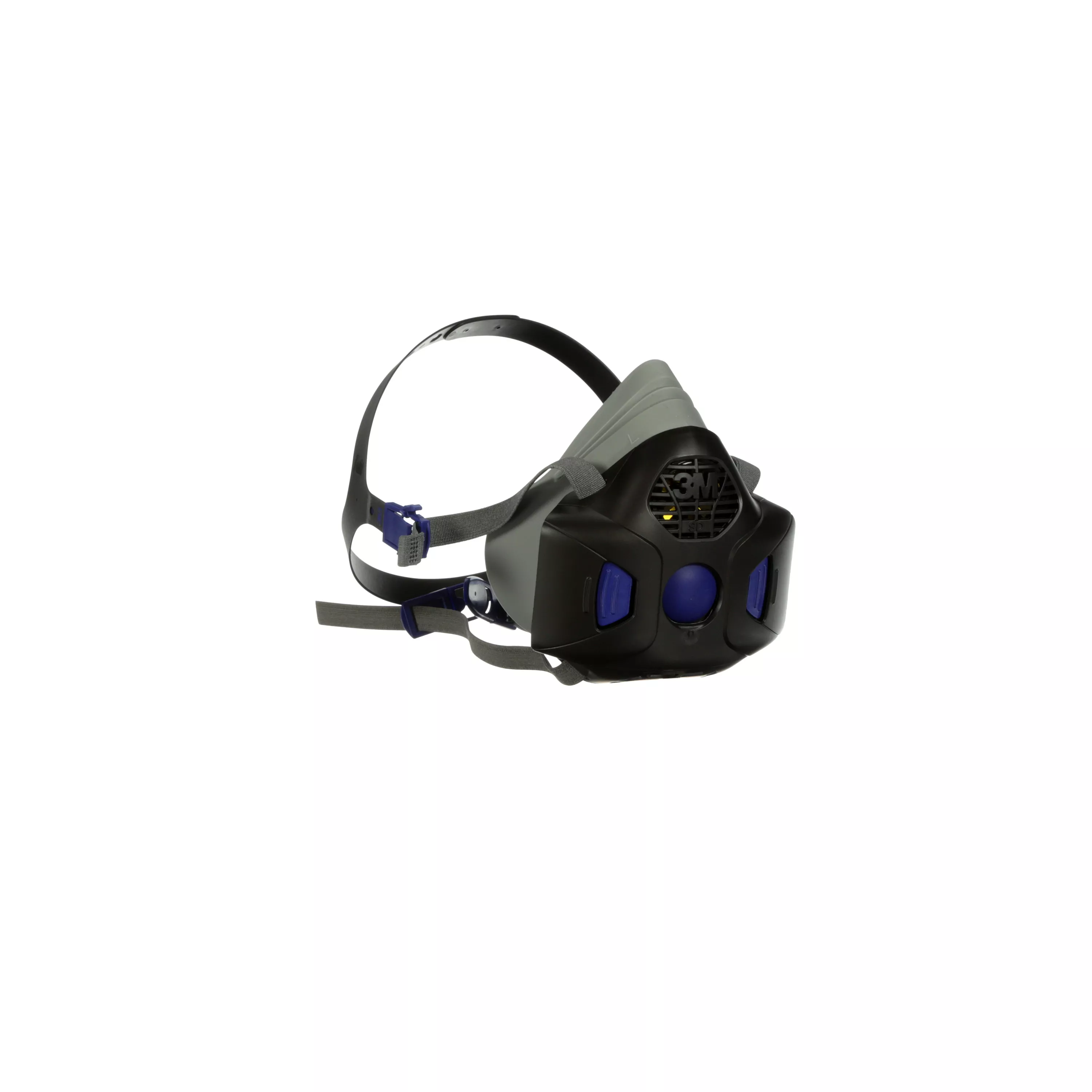 Product Number HF-803SD | 3M™ Secure Click™ Half Facepiece Reusable Respirator with Speaking
Diaphragm HF-803SD