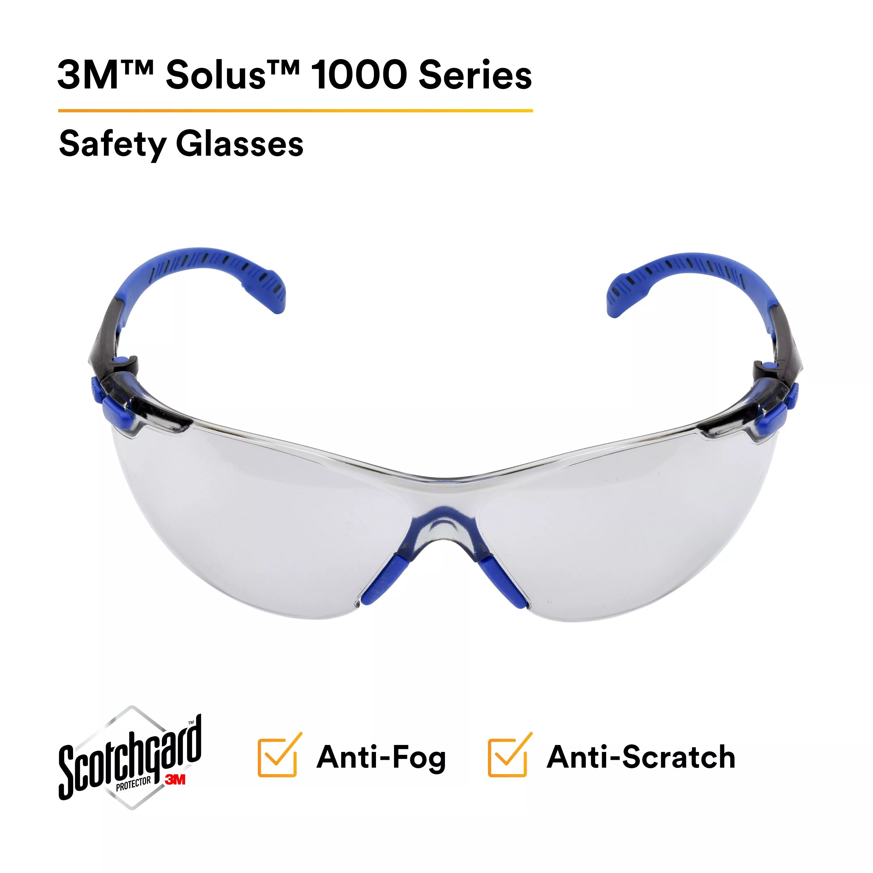UPC 50051131275978 | 3M™ Solus™ Protective Eyewear 1000 Series S1107SGAF Blue/Black