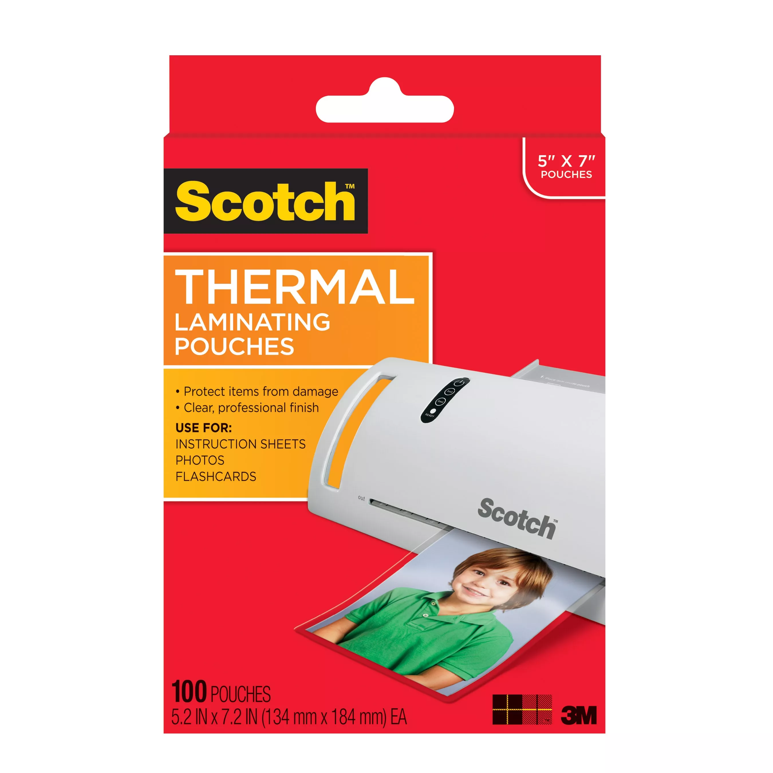 SKU 7010372376 | Scotch™ Thermal Pouches TP5903-100