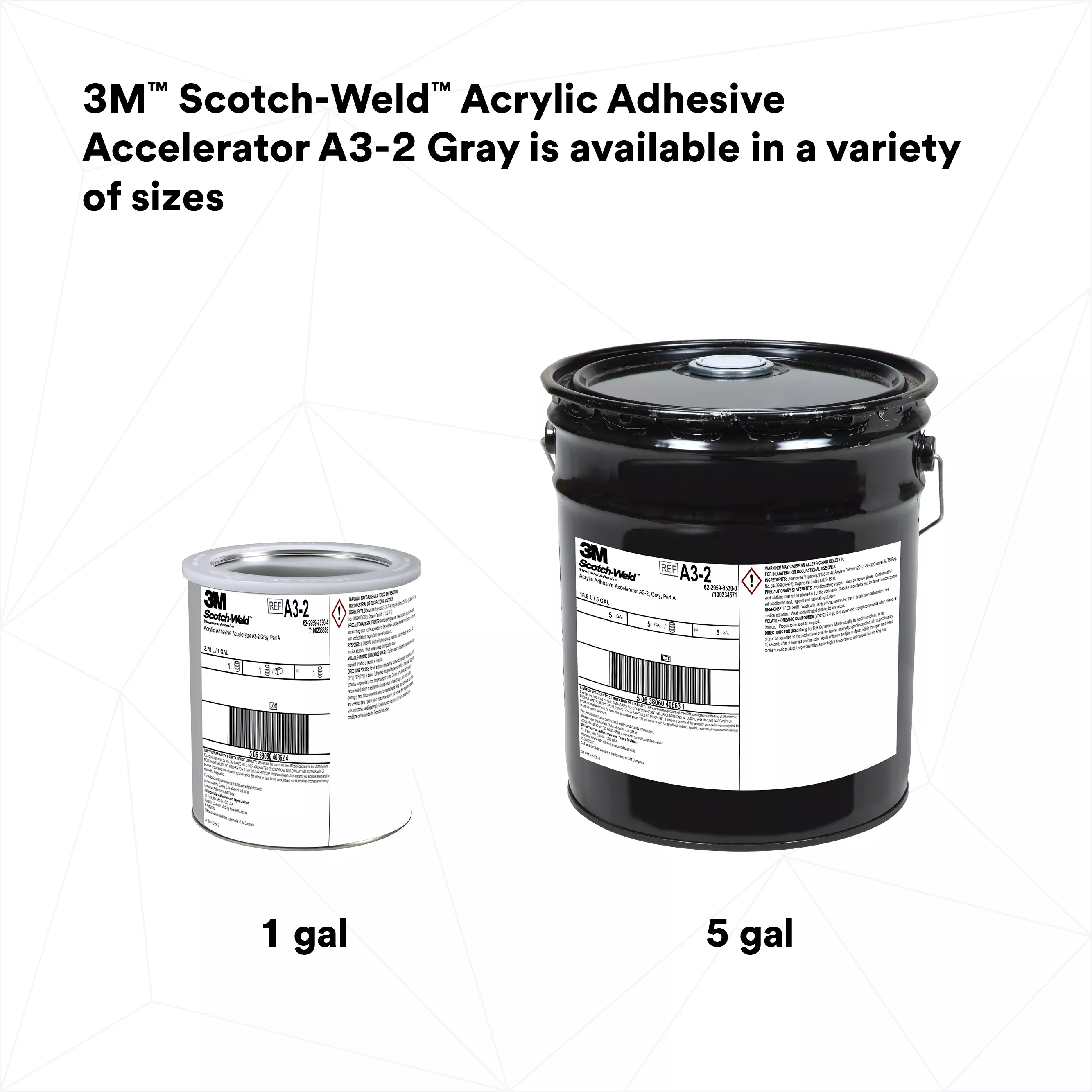 SKU 7100233358 | 3M™ Scotch-Weld™ Acrylic Adhesive Accelerator A3-2