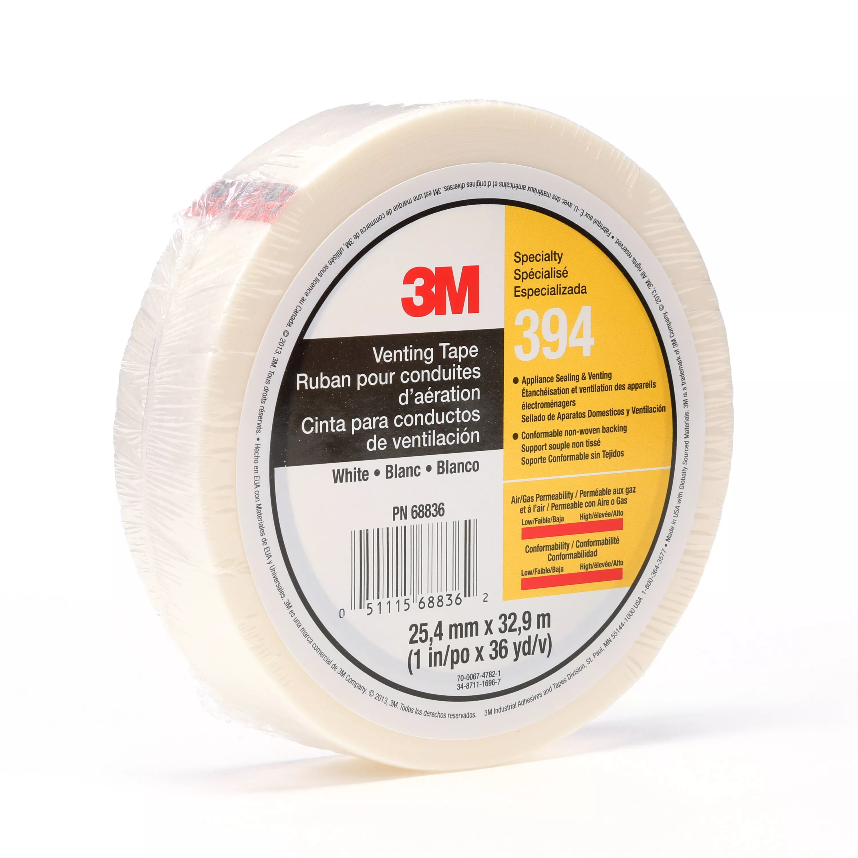 Product Number 394 | 3M™ Vent Tape 394