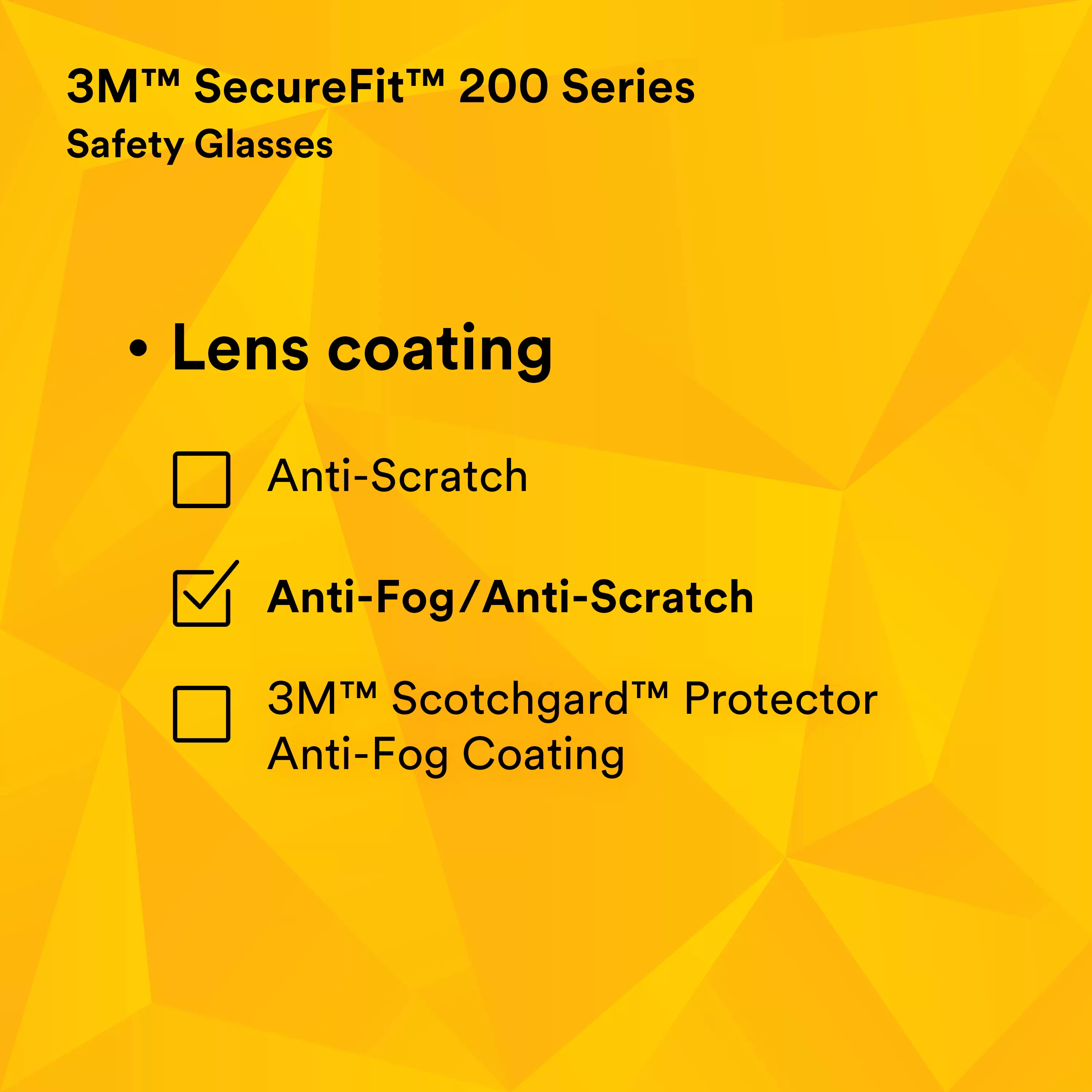 SKU 7100090617 | 3M™ SecureFit™ Protective Eyewear SF203AFP