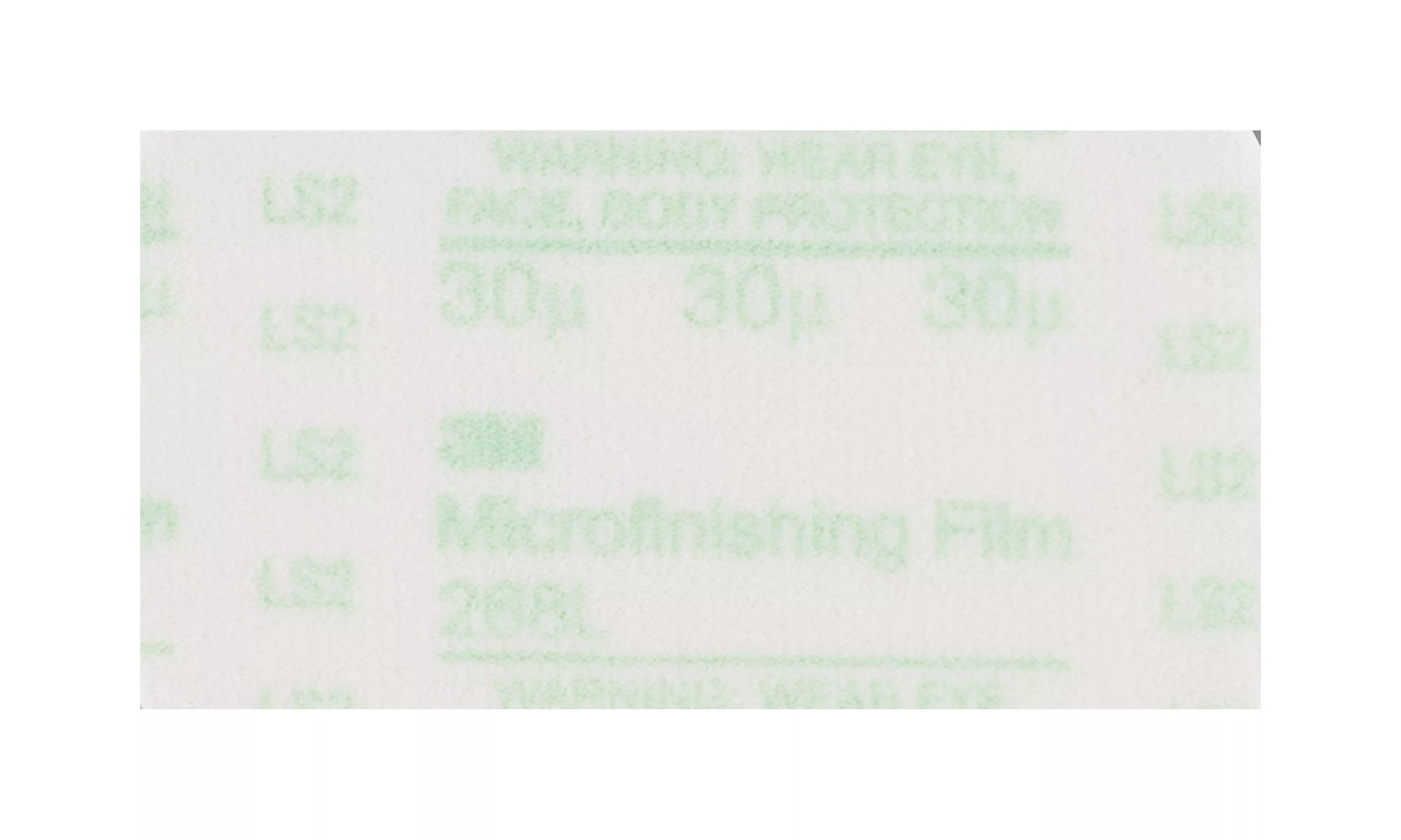 3M™ Microfinishing PSA Film Sheet 268L, 8 1/2 in x 11 in, 30 Mic, Type
D, 200 ea/Case