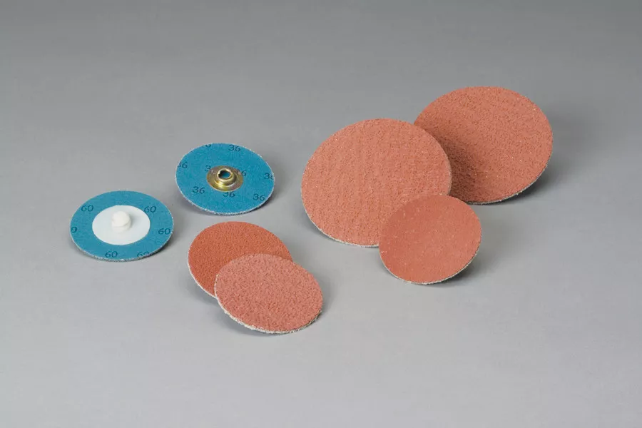 Standard Abrasives™ Quick Change Ceramic Pro 2 Ply Disc, 527615, 60,
TSM, Red, 4 in, Die QS400BBM, 25/Carton, 100 ea/Case