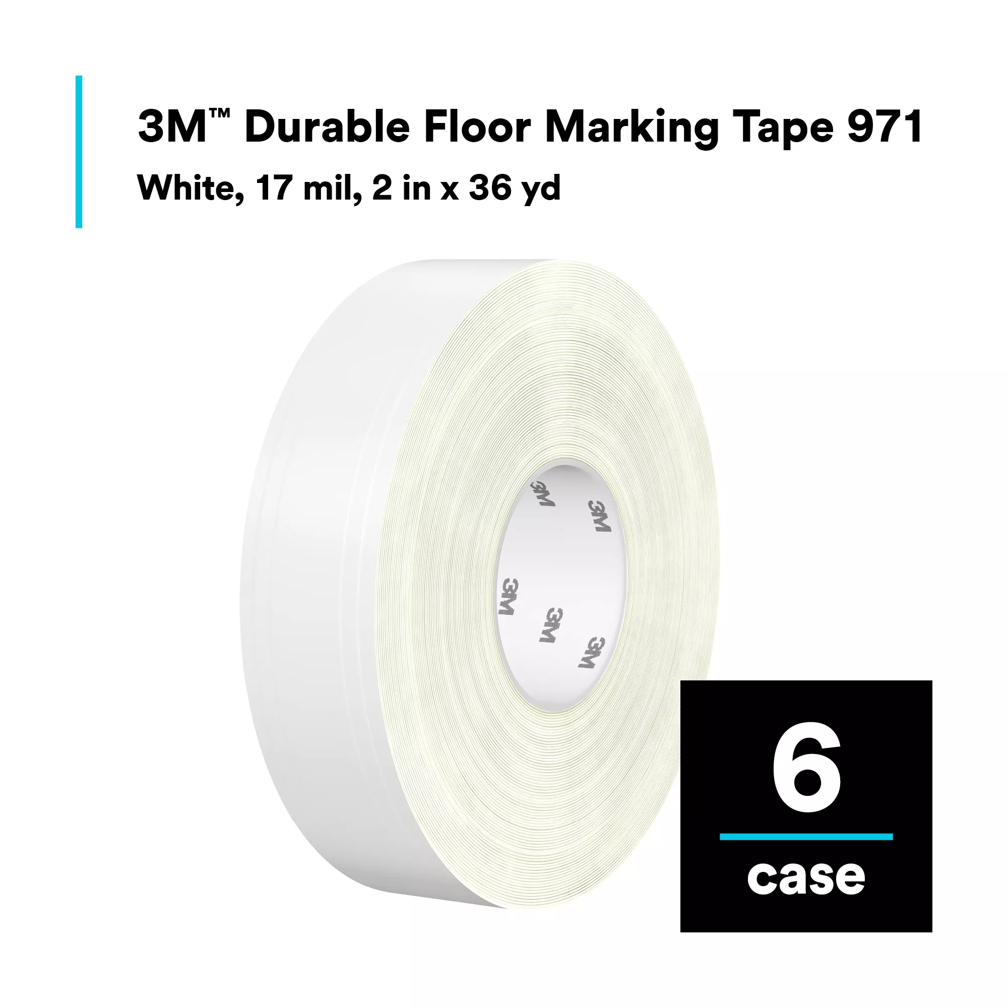 UPC 00638060409909 | 3M™ Durable Floor Marking Tape 971