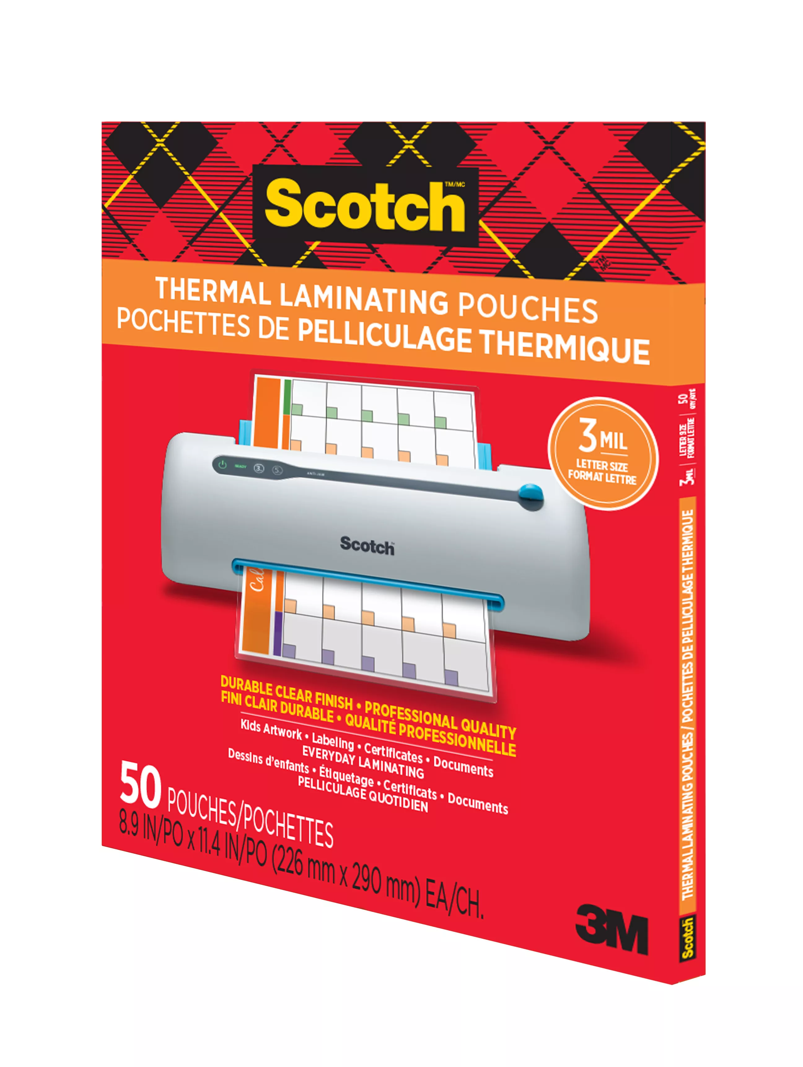 UPC 00051141320069 | Scotch™ Thermal Pouches TP3854-50EF