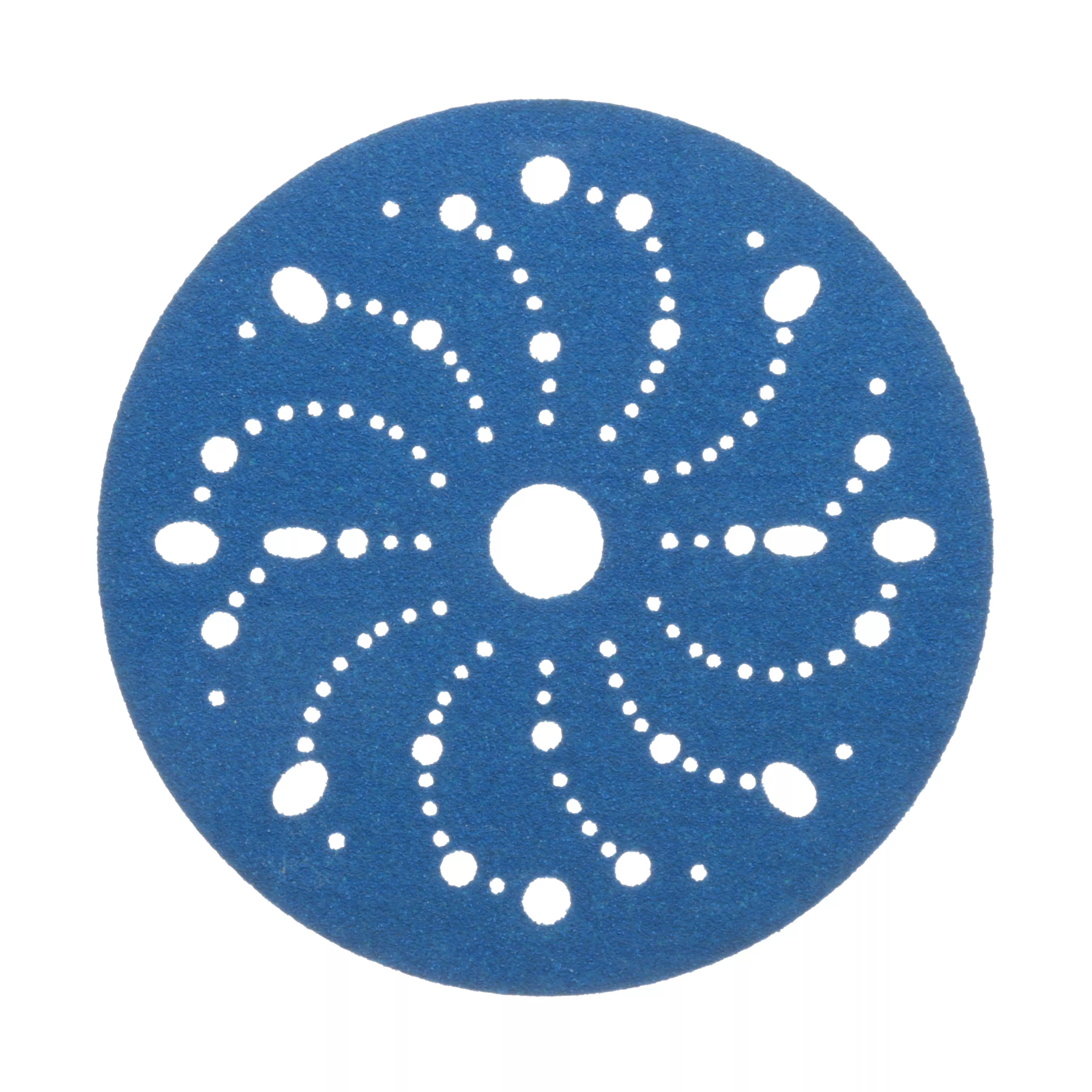 SKU 7100091244 | 3M™ Hookit™ Blue Abrasive Disc Multi-hole