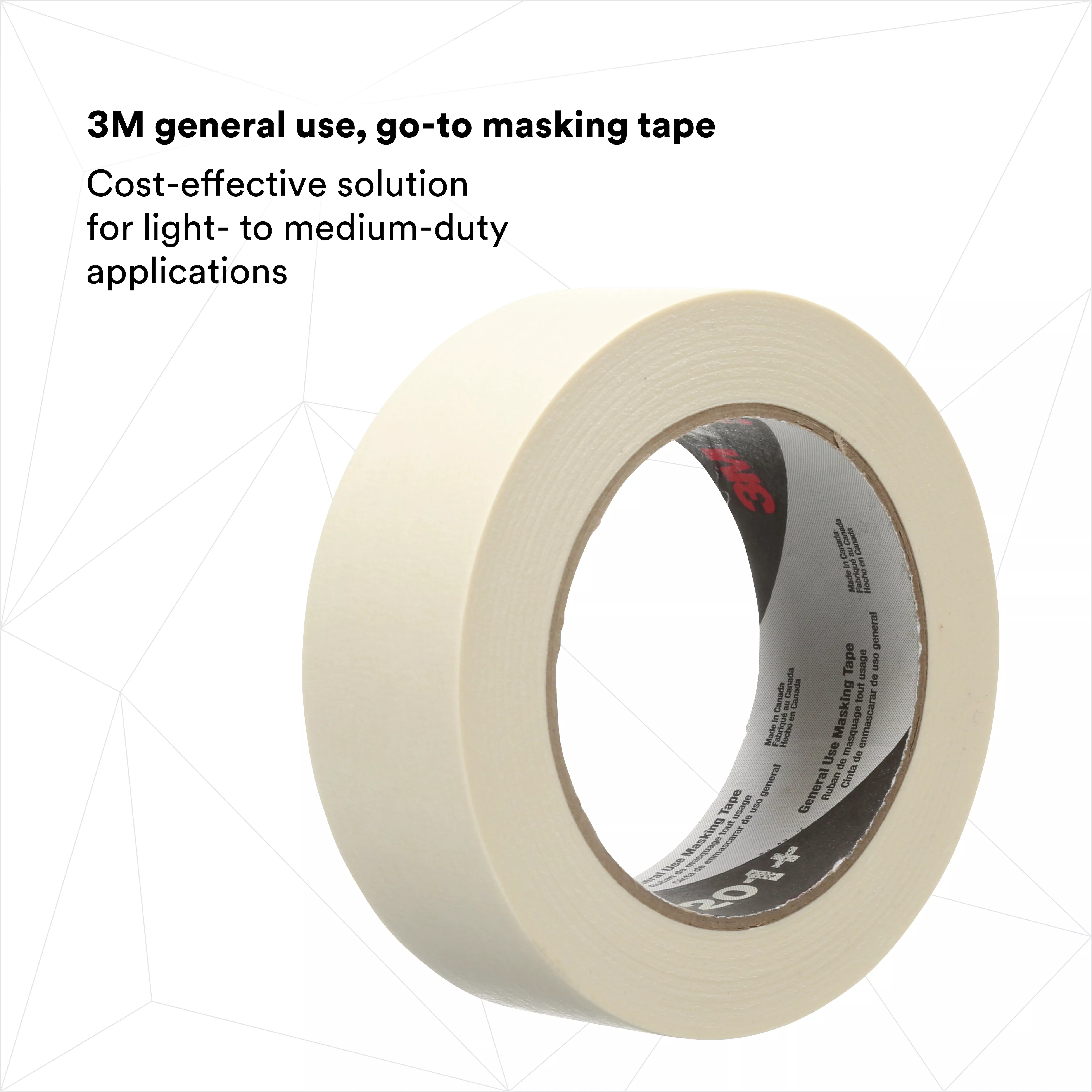 SKU 7000124882 | 3M™ General Use Masking Tape 201+