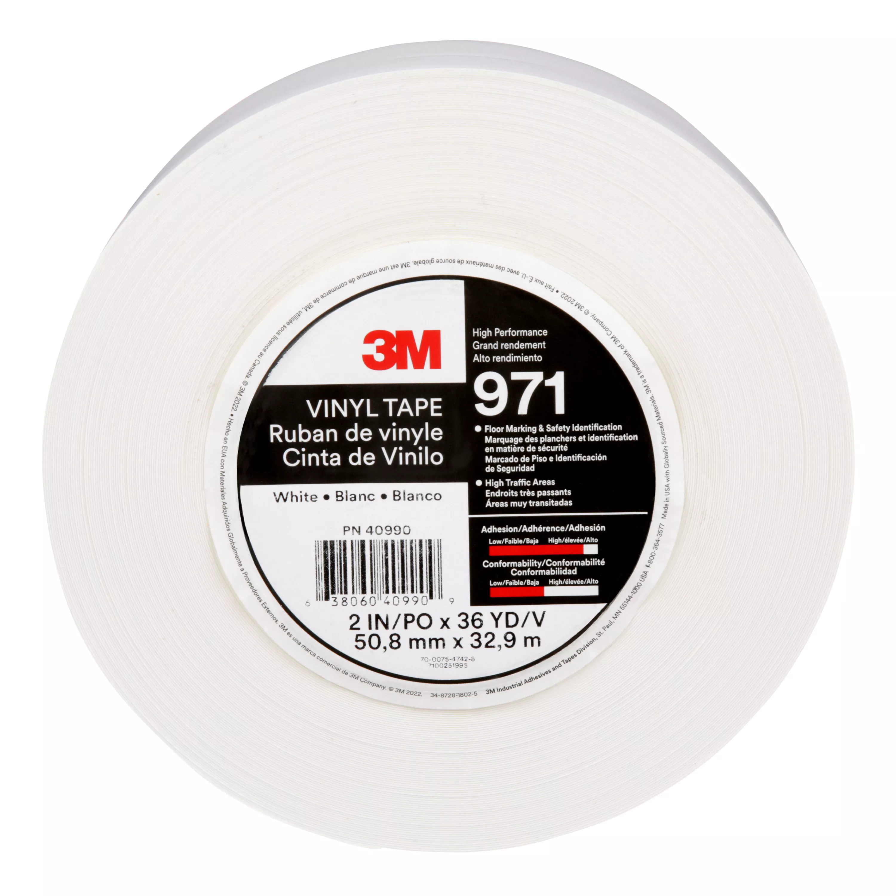 SKU 7100251995 | 3M™ Durable Floor Marking Tape 971