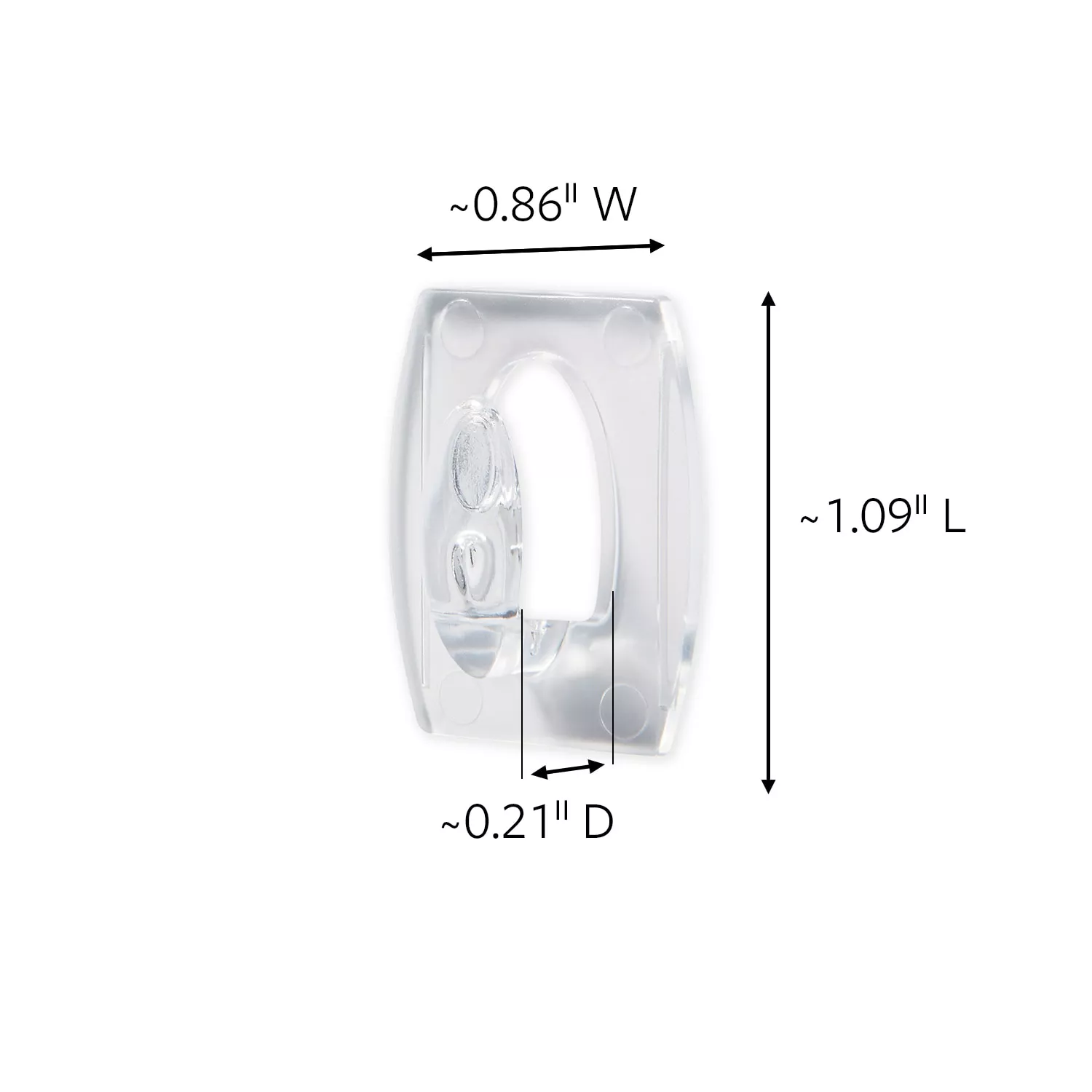 Product Number 17006 | Command™ Mini Clear Hooks 17006CLR-18ES