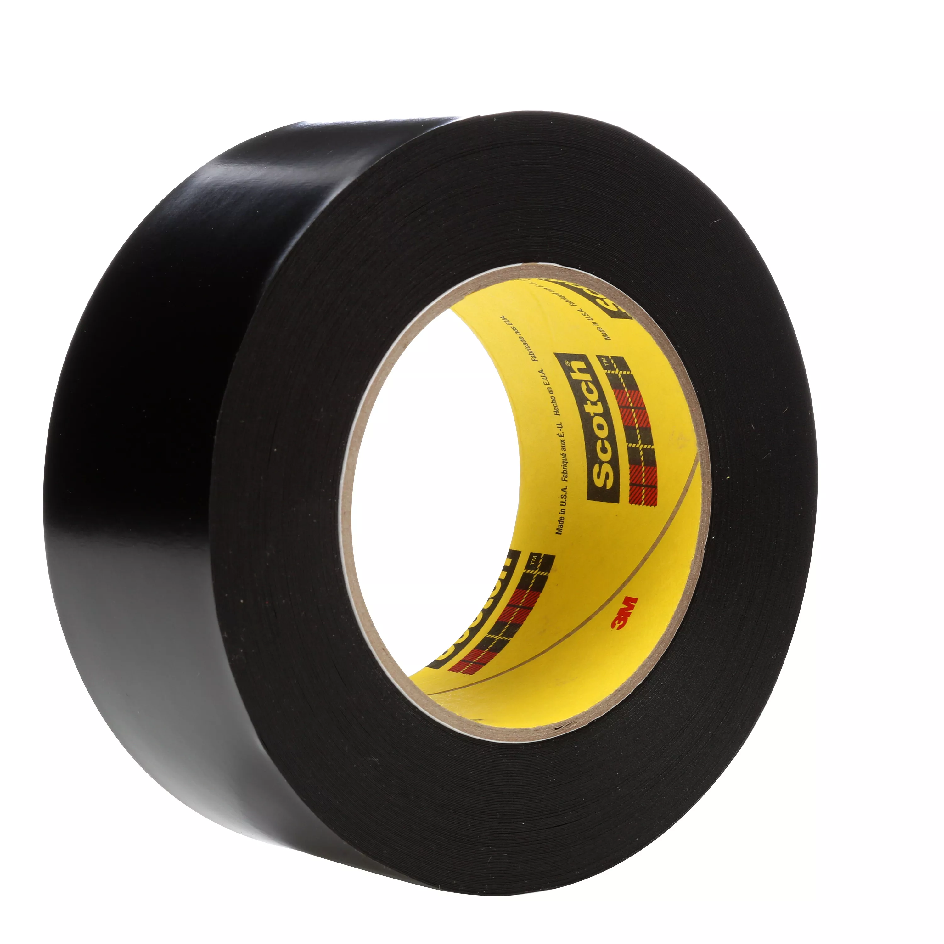 3M™ Vinyl Tape 472, Black, 1 1/2 in x 36 yd, 10.4 mil, 24 Roll/Case