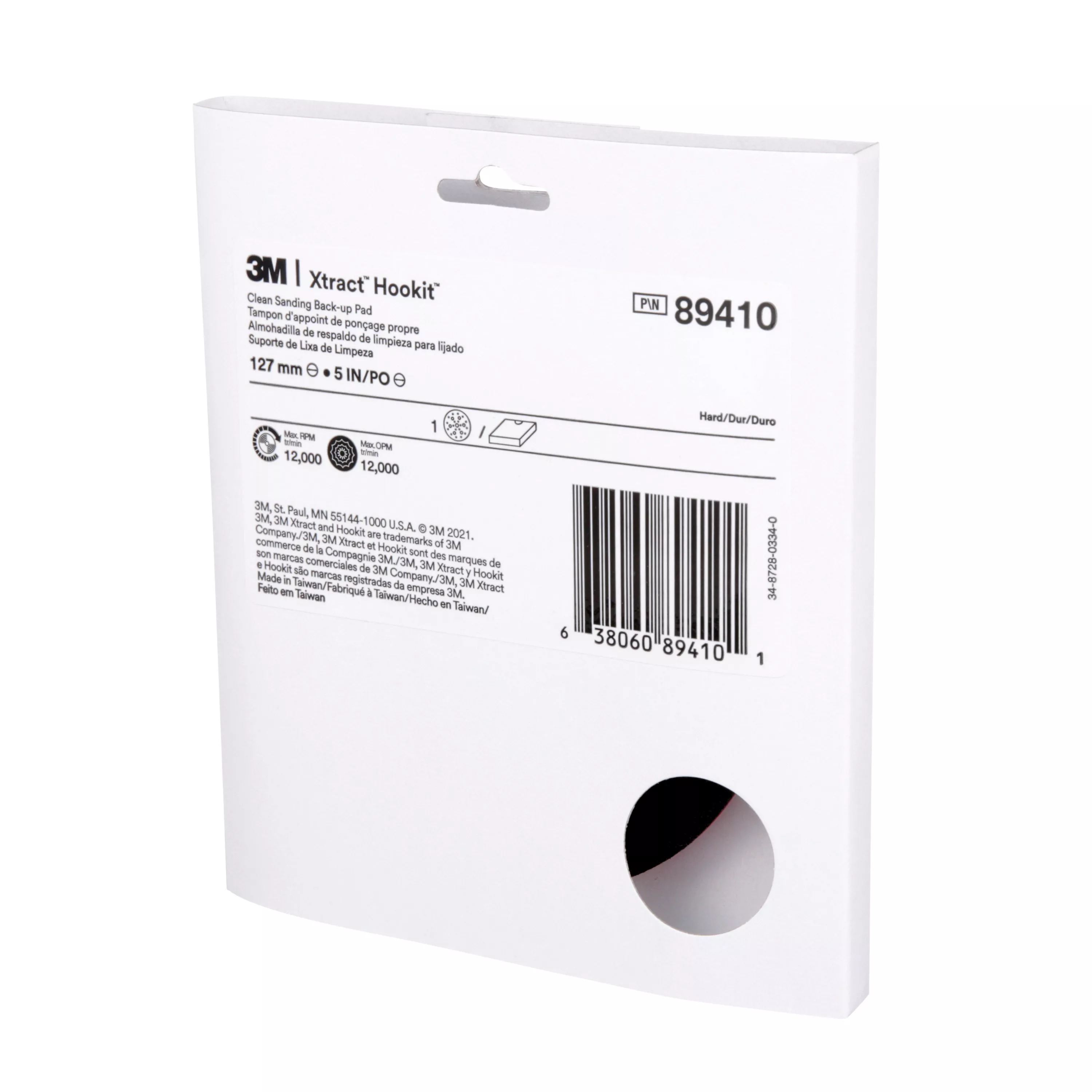 Product Number 89410 | 3M Xtract™ Back-up Pad