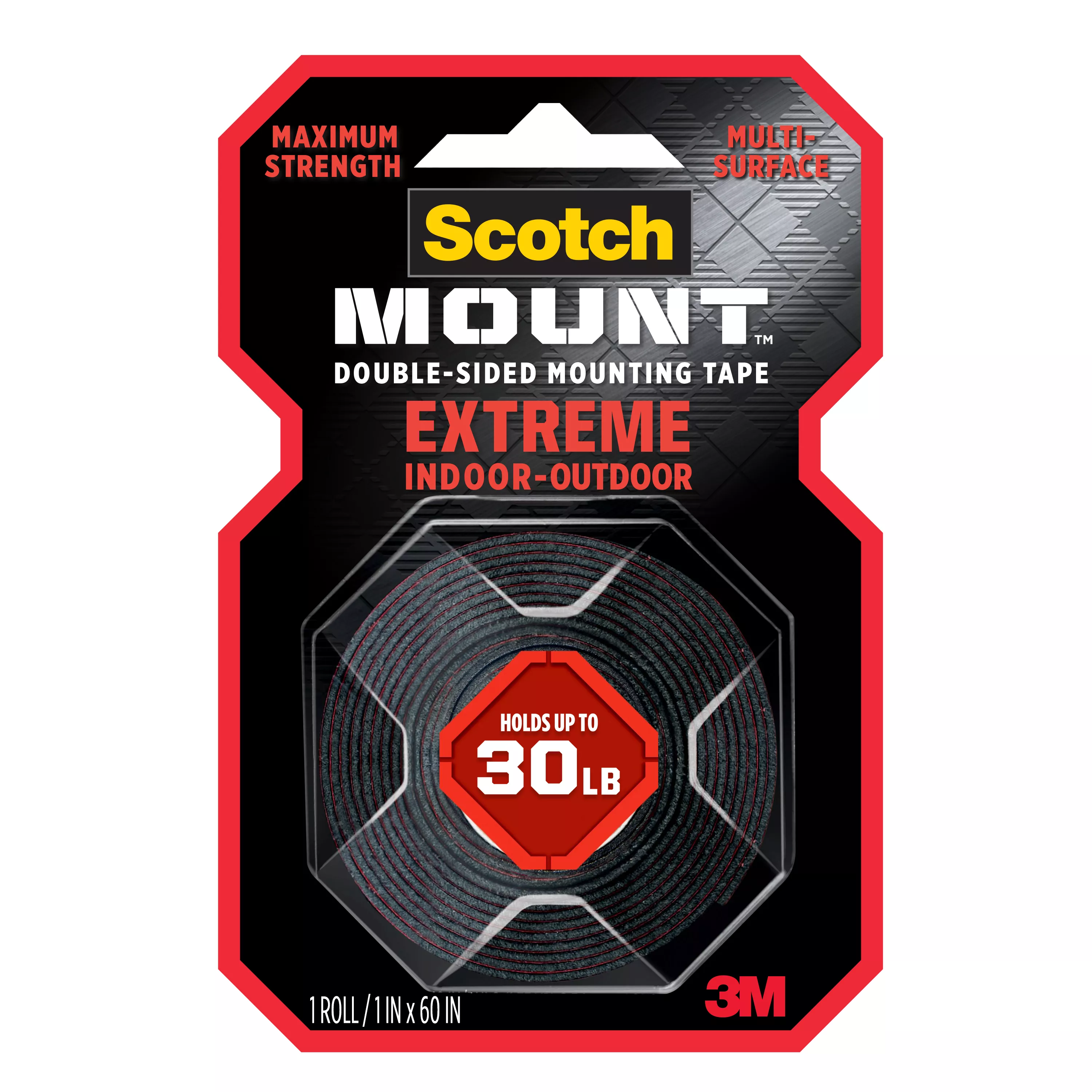 SKU 7100205652 | Scotch-Mount™ Extreme Double-Sided Mounting Tape 414H