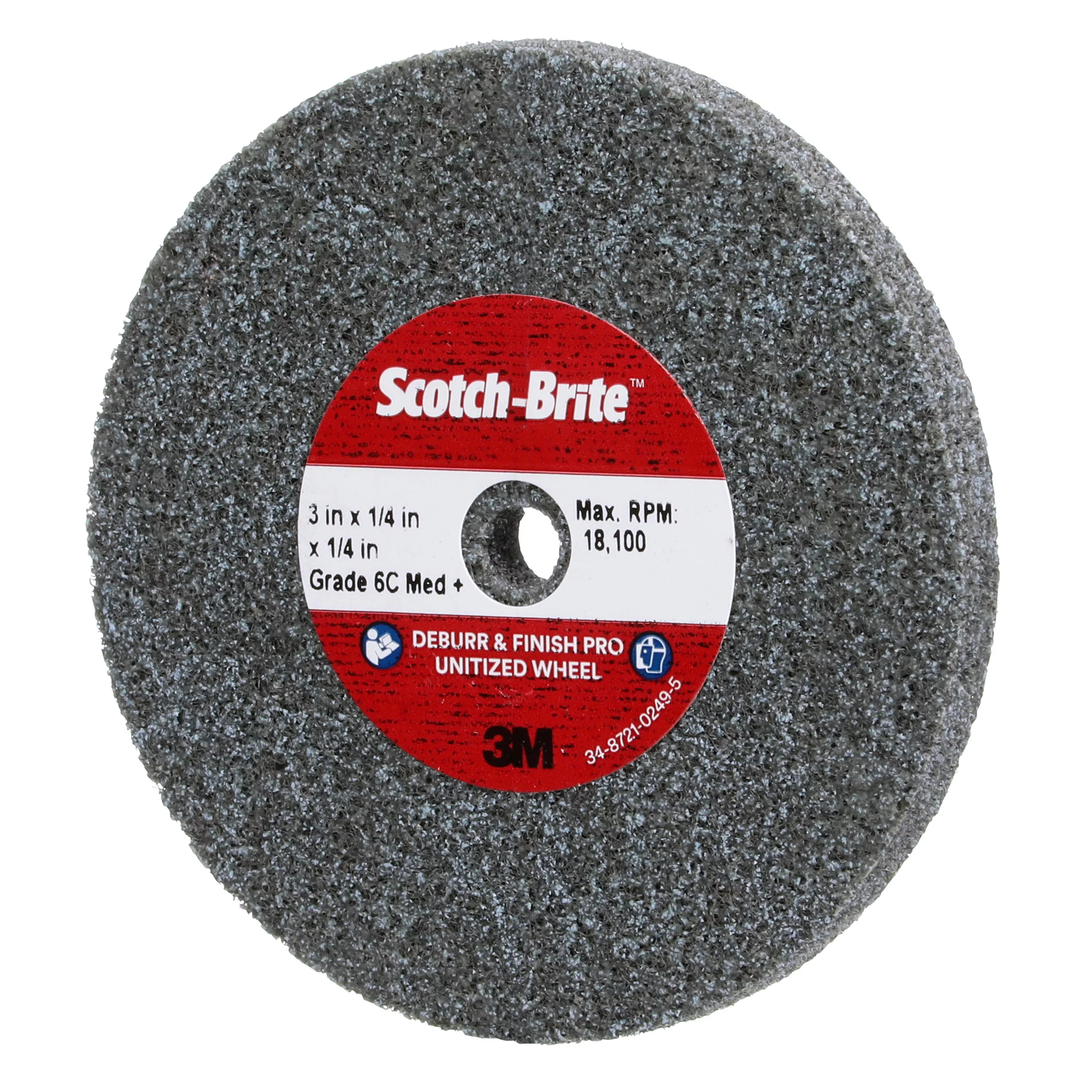 SKU 7100053419 | Scotch-Brite™ Deburr & Finish Pro Unitized Wheel