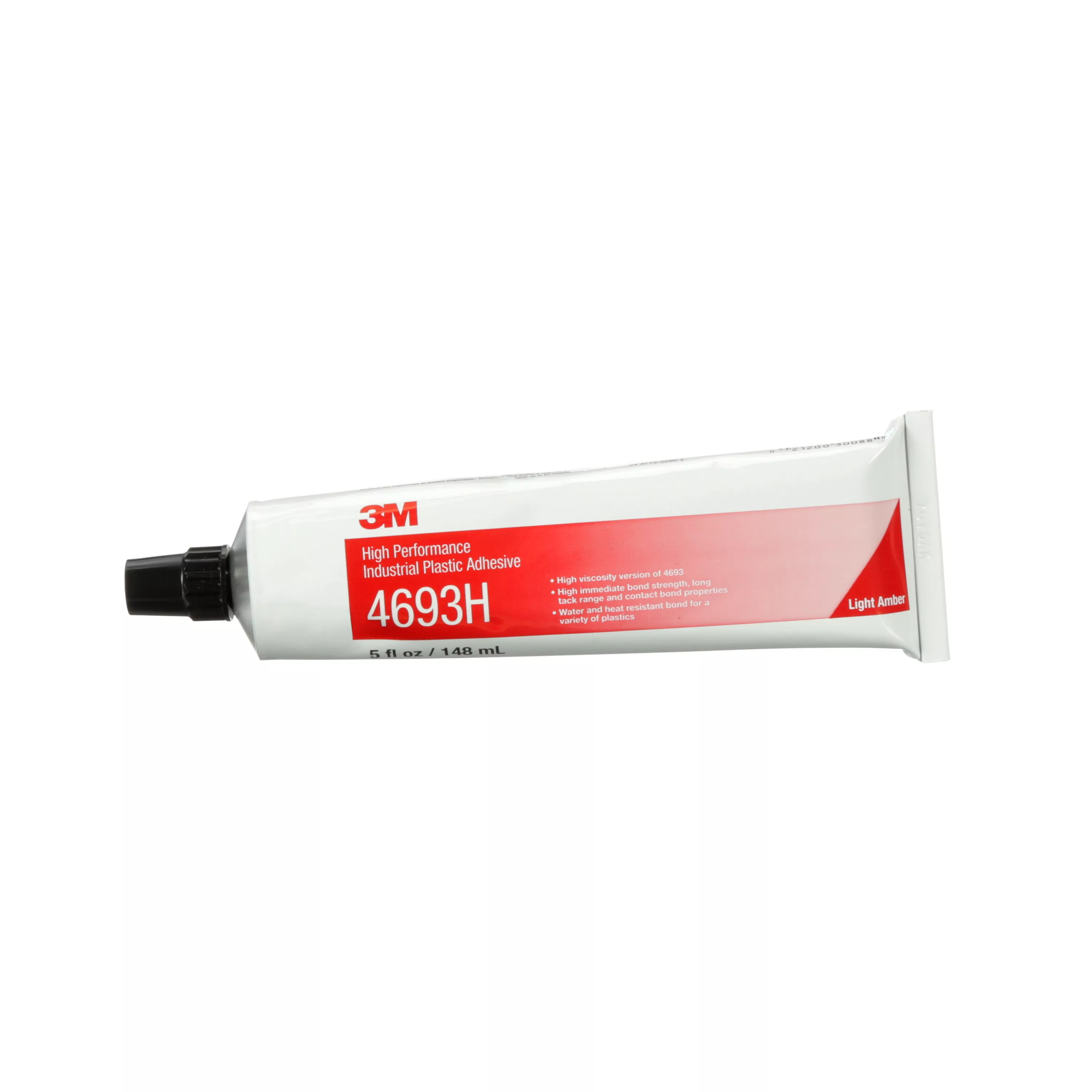 3M™ High Performance Industrial Plastic Adhesive 4693H, Light Amber, 5
oz Tube, 36 Each/Case
