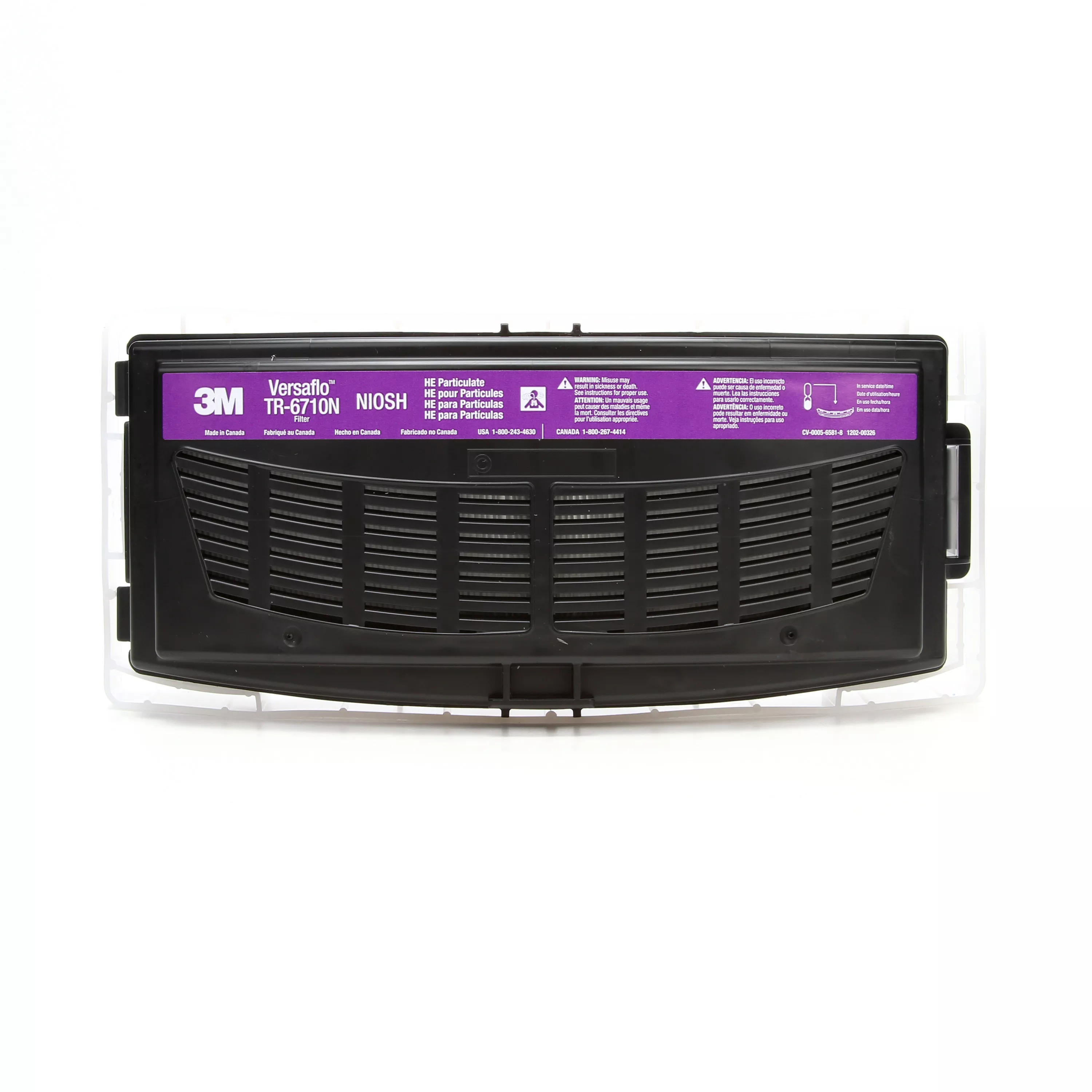 3M™ Versaflo™ High Efficiency Filter TR-6710N/37358(AAD), for TR-600
PAPR, 40 EA/Case