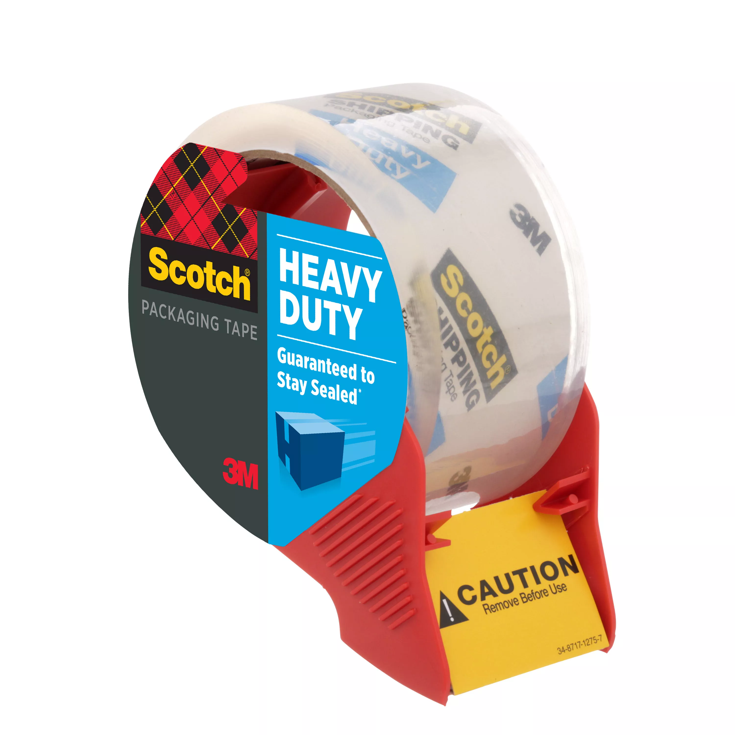 SKU 7100232723 | Scotch® Heavy Duty Shipping Packaging Tape 3850-21RD-3WC