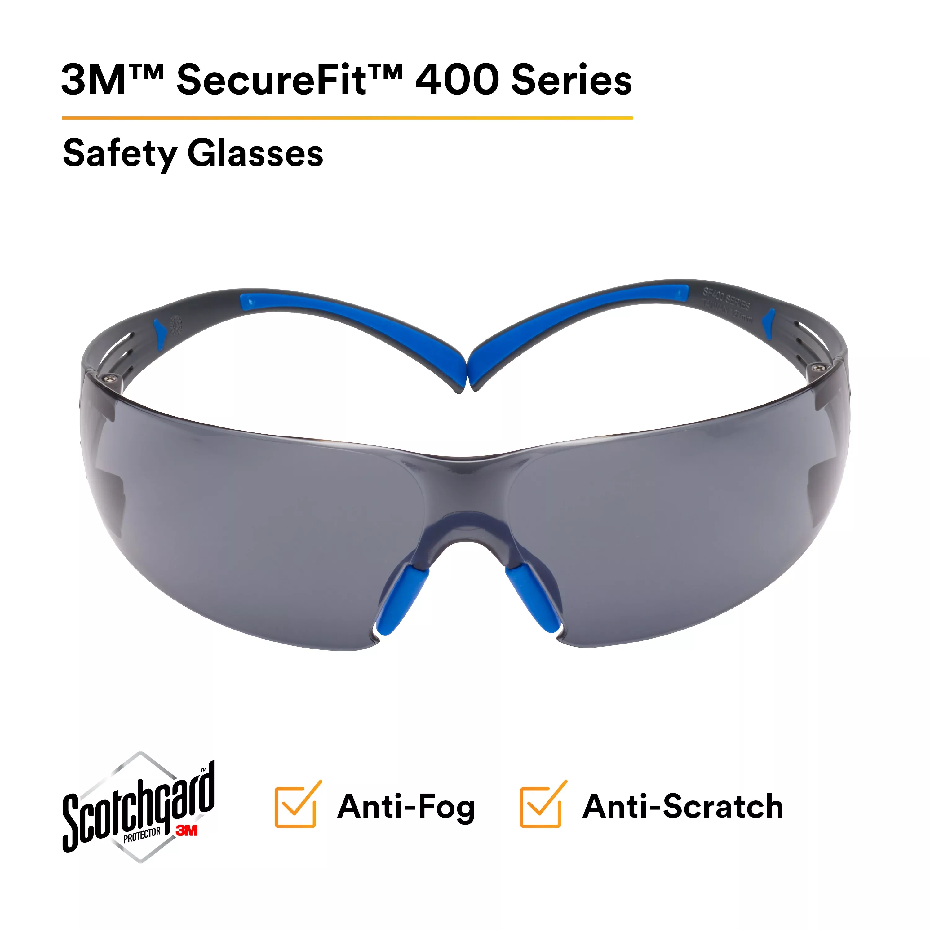 UPC 50051131277347 | 3M™ SecureFit™ Safety Glasses SF402SGAF-BLU